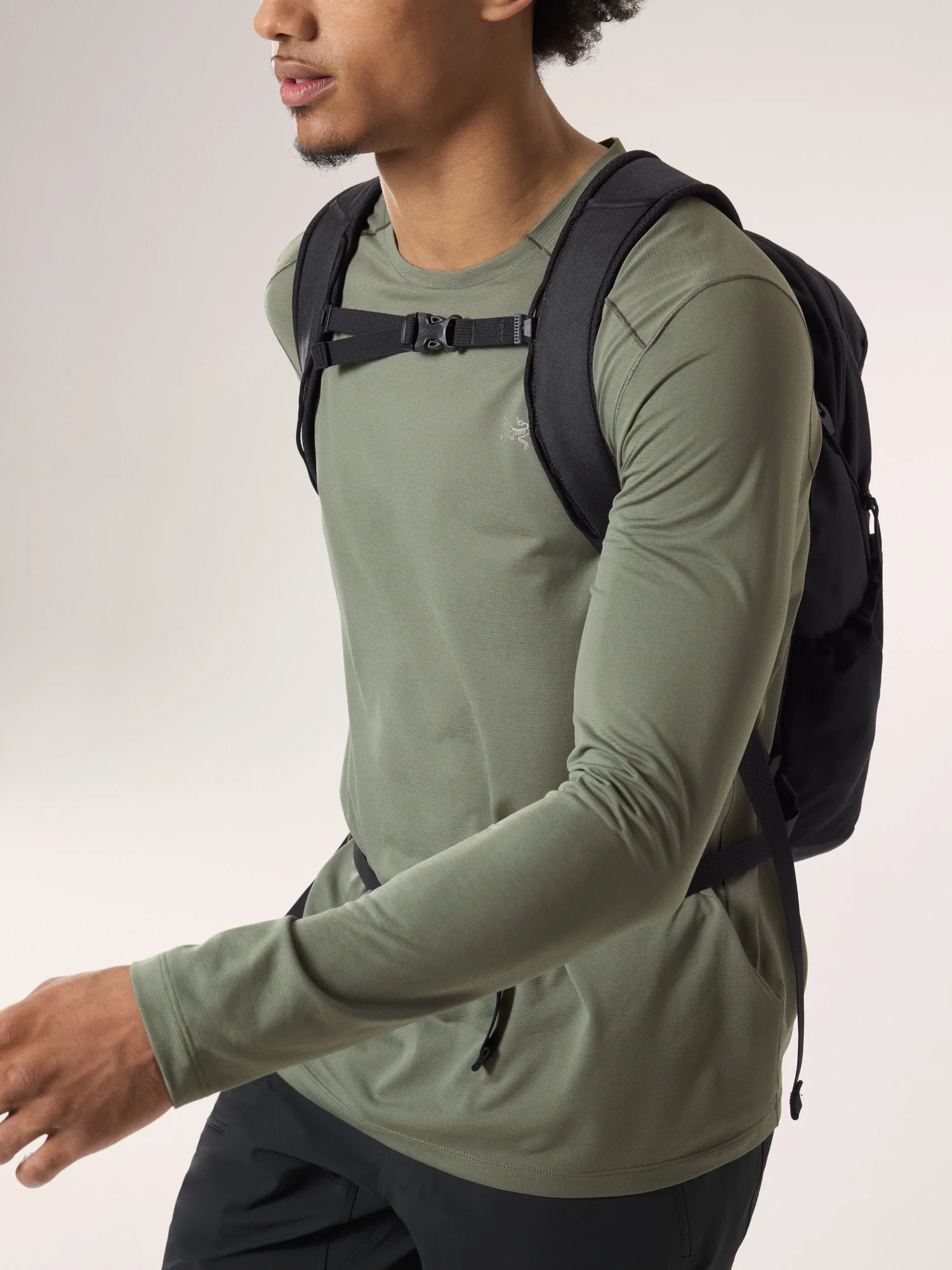 Cormac Crew Neck Shirt LS Men's - Image 2