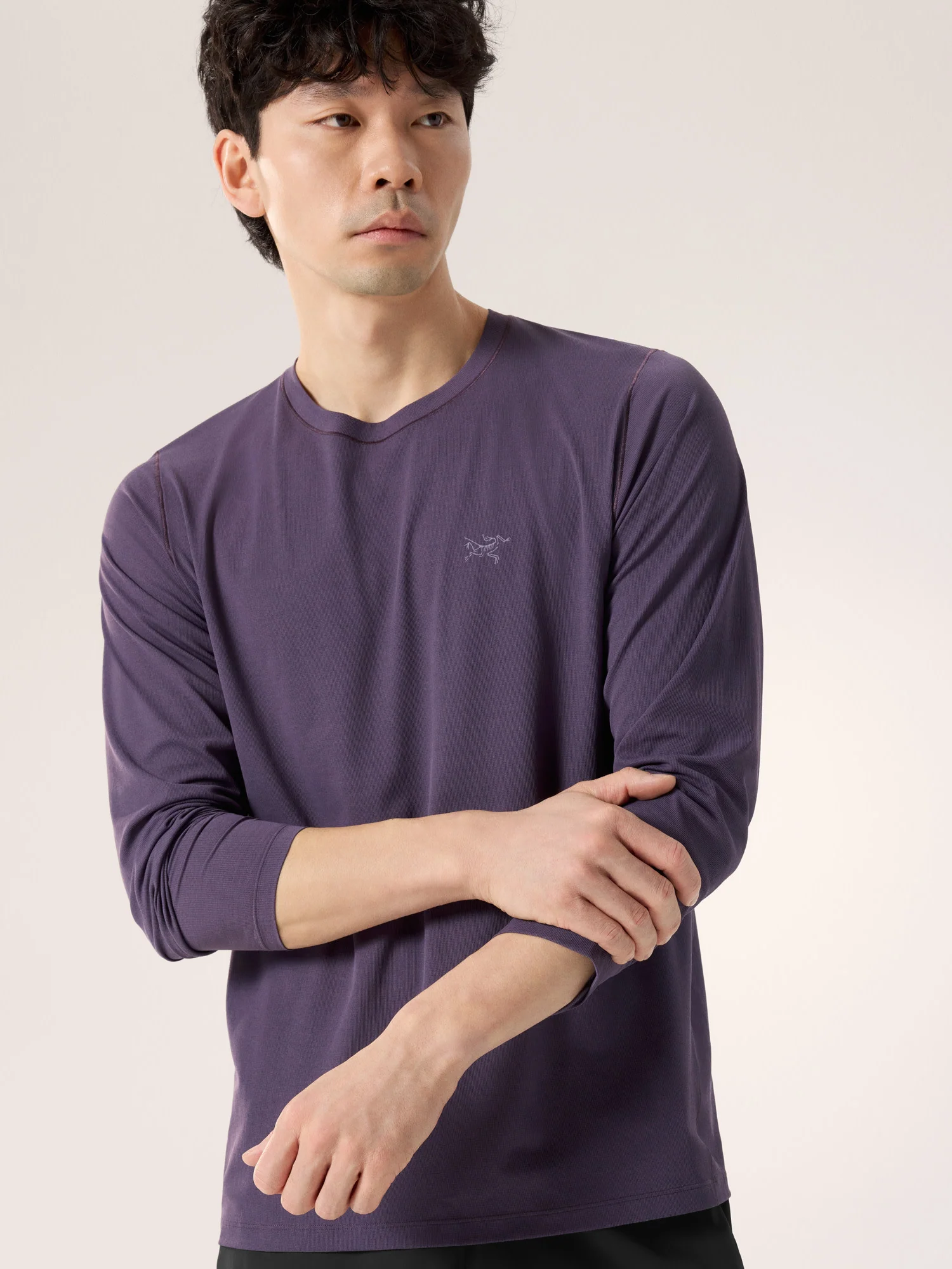 Cormac Crew Neck Shirt LS Men's - Image 2