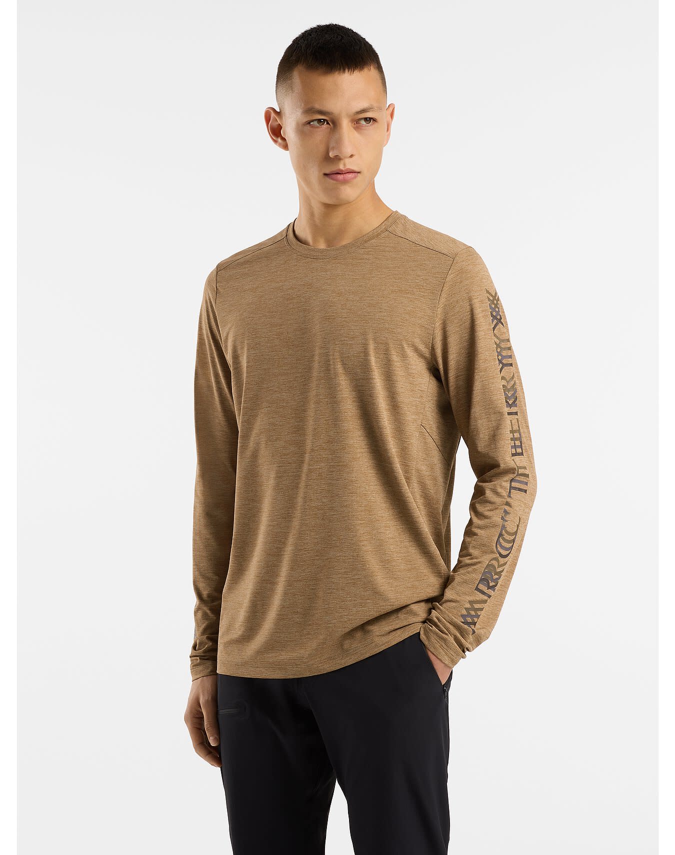 Cormac Logo Crew Neck Shirt LS Men's