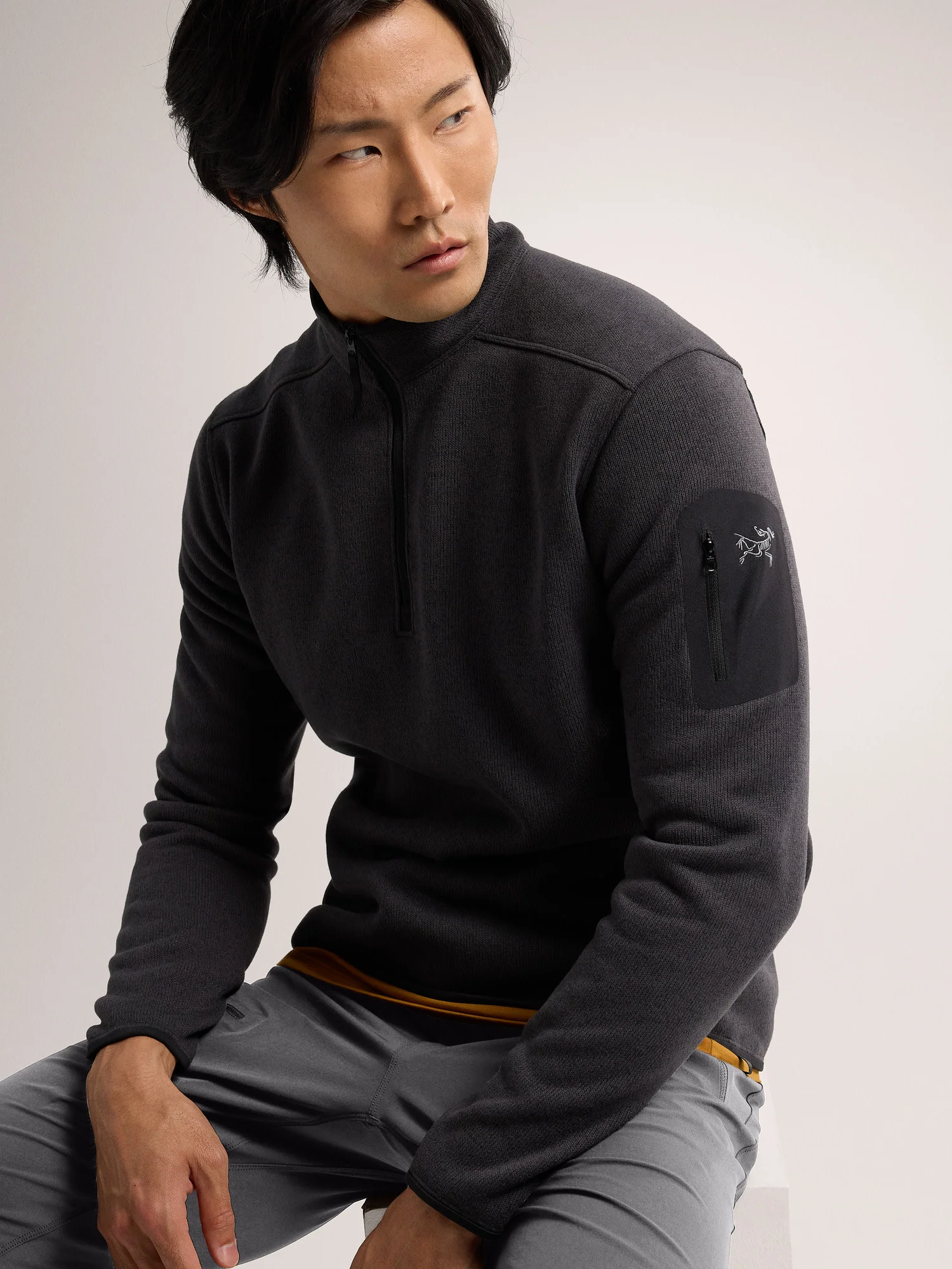 Covert 1/2 Zip Neck Men's - Image 4