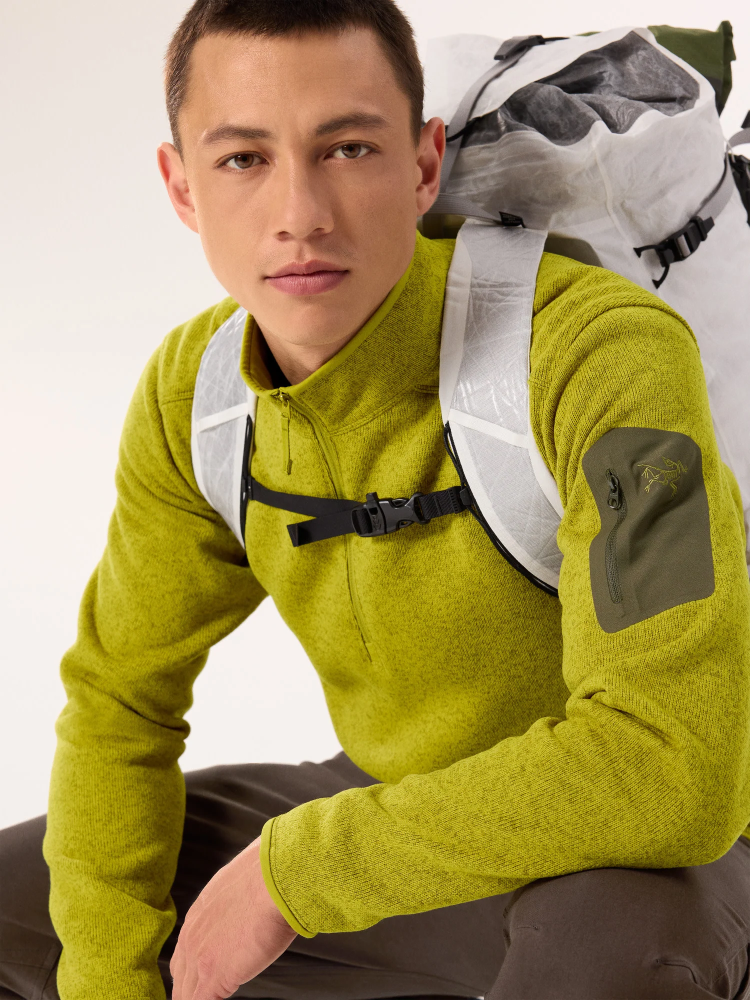 Covert 1/2 Zip Neck Men's - Image 2