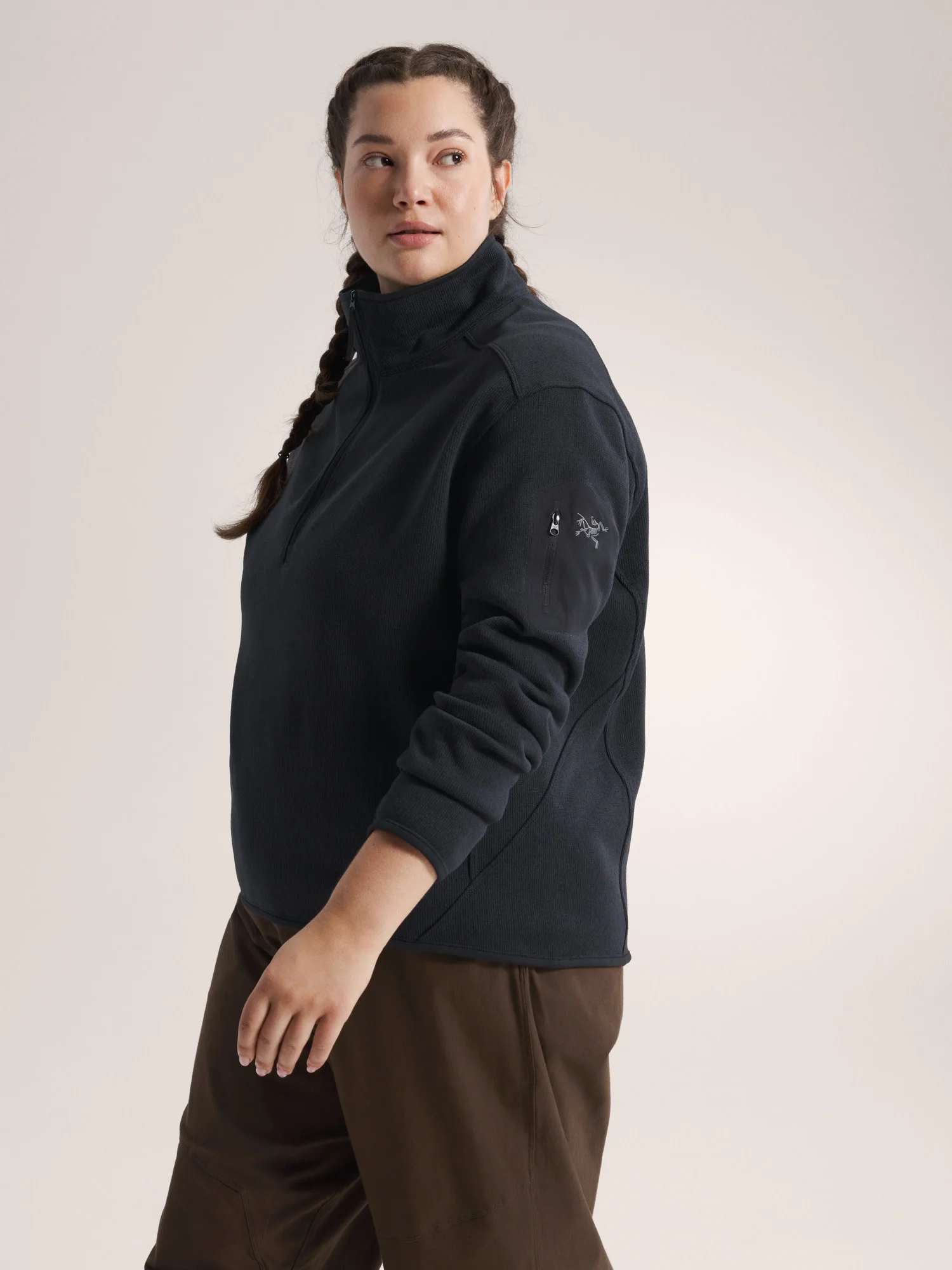 Covert 1/2 Zip Neck Women's - Image 4