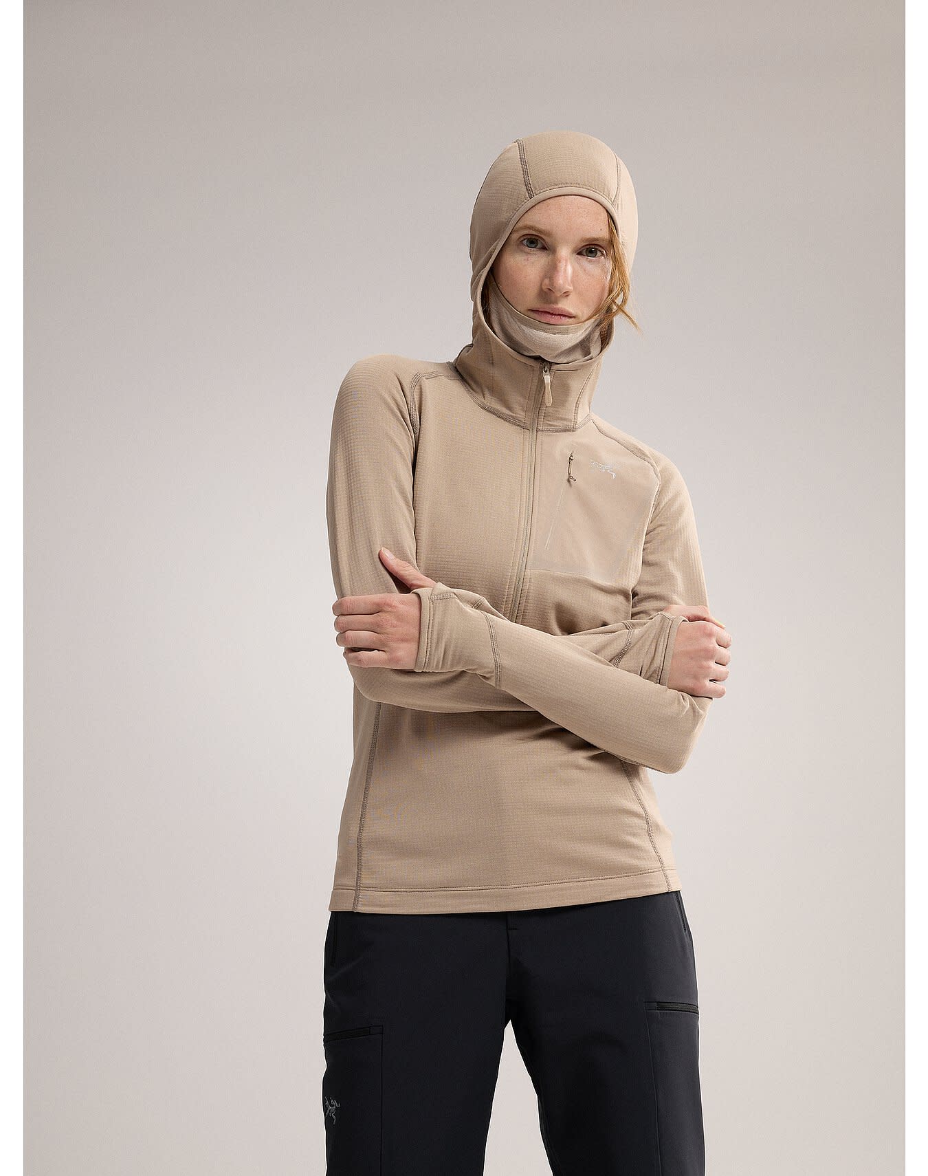 Delta 1/2 Zip Neck Hoody Women's