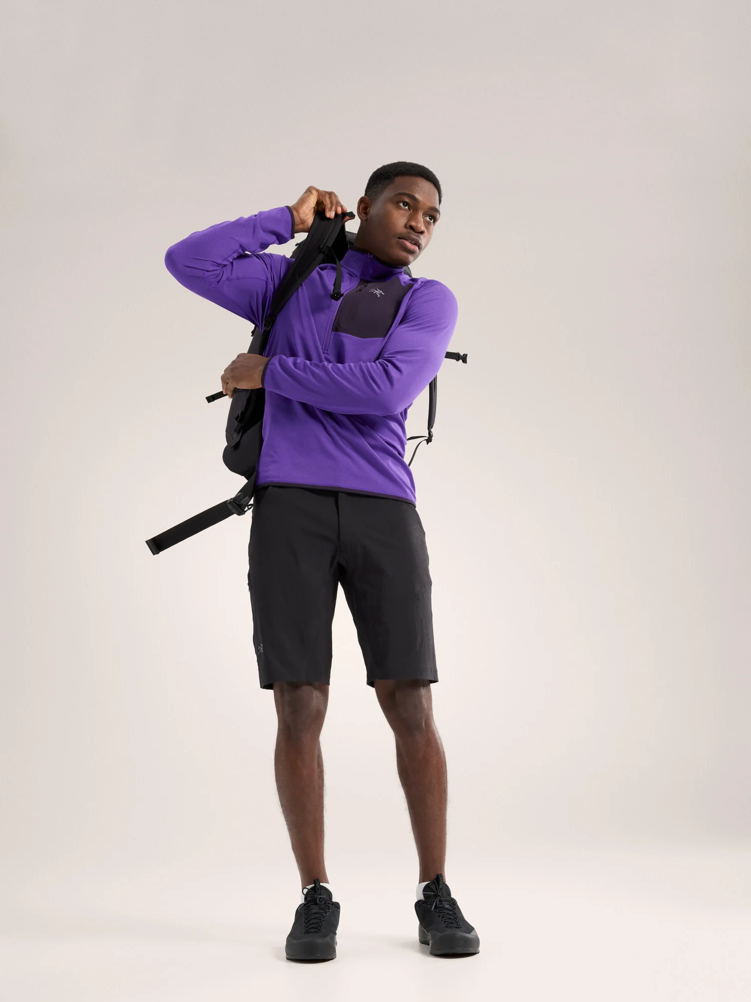 Delta 1/2 Zip Neck Men's - Image 3