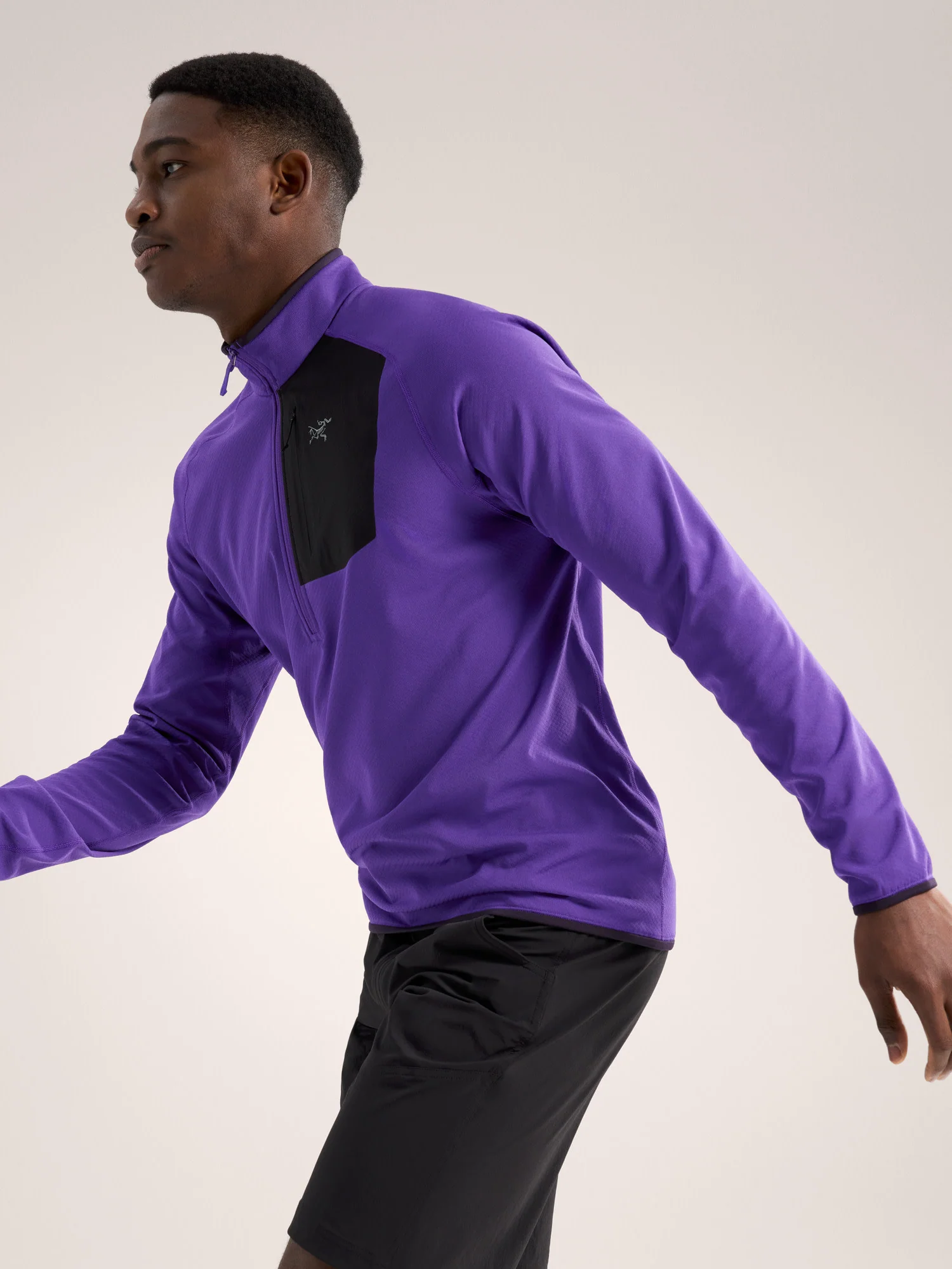 Delta 1/2 Zip Neck Men's - Image 5