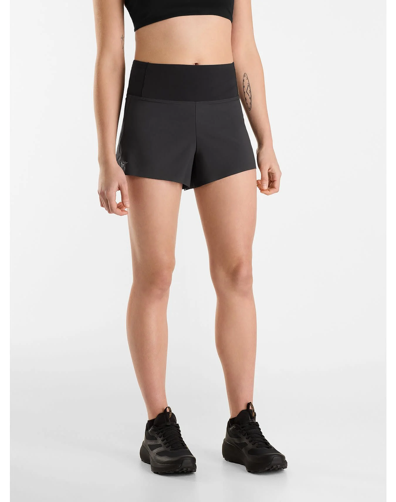 Essent Run High-Rise Short 3.5"" Women's