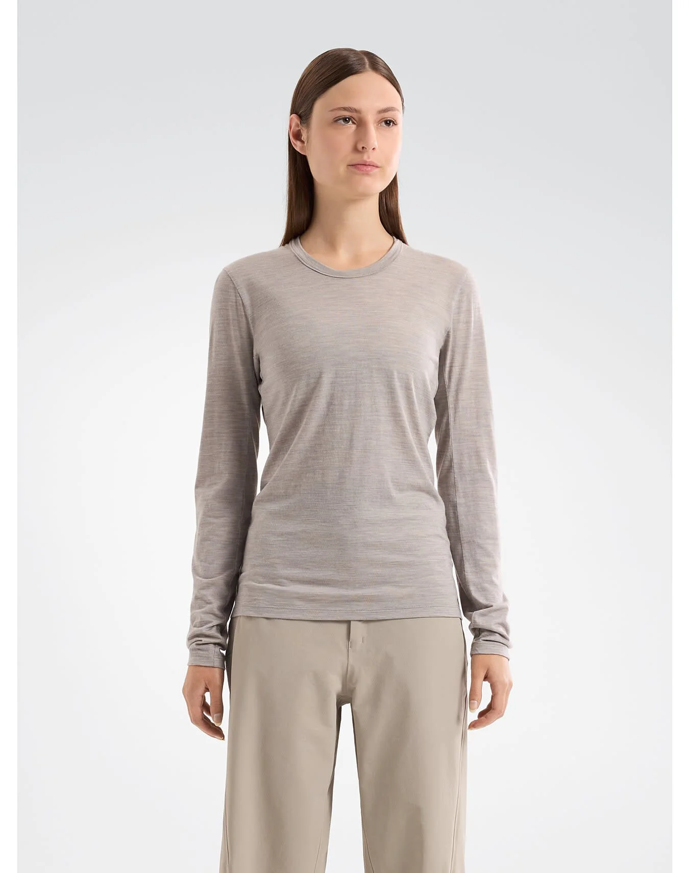 Frame Crew Neck Shirt LS Women's