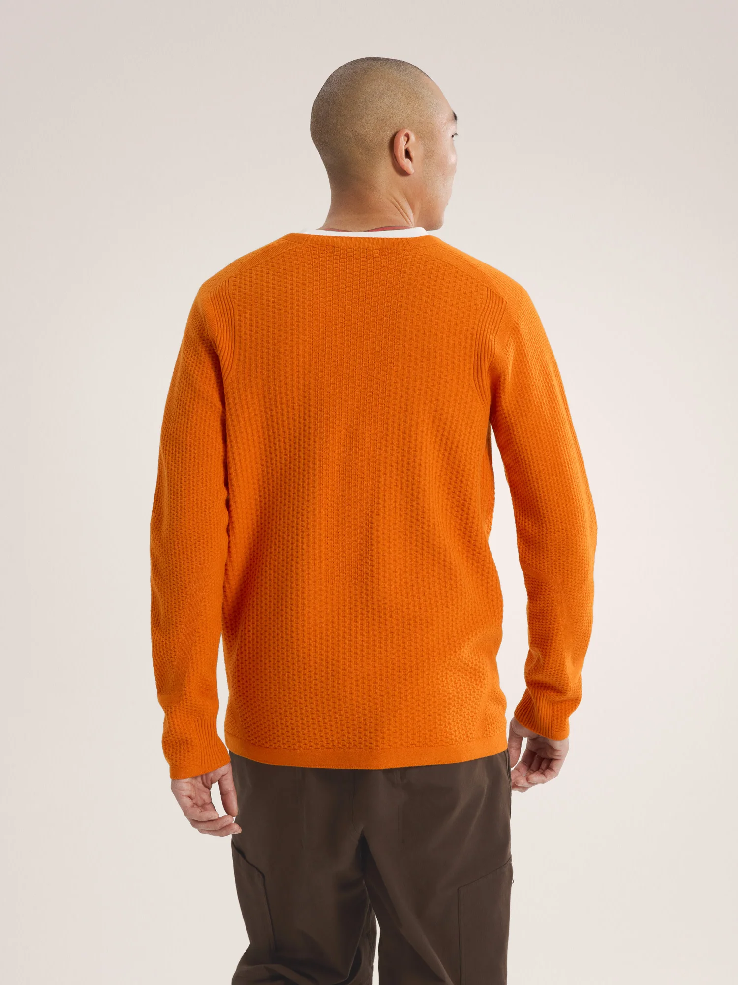 Hallam Merino Wool Crew Neck Men's - Image 4