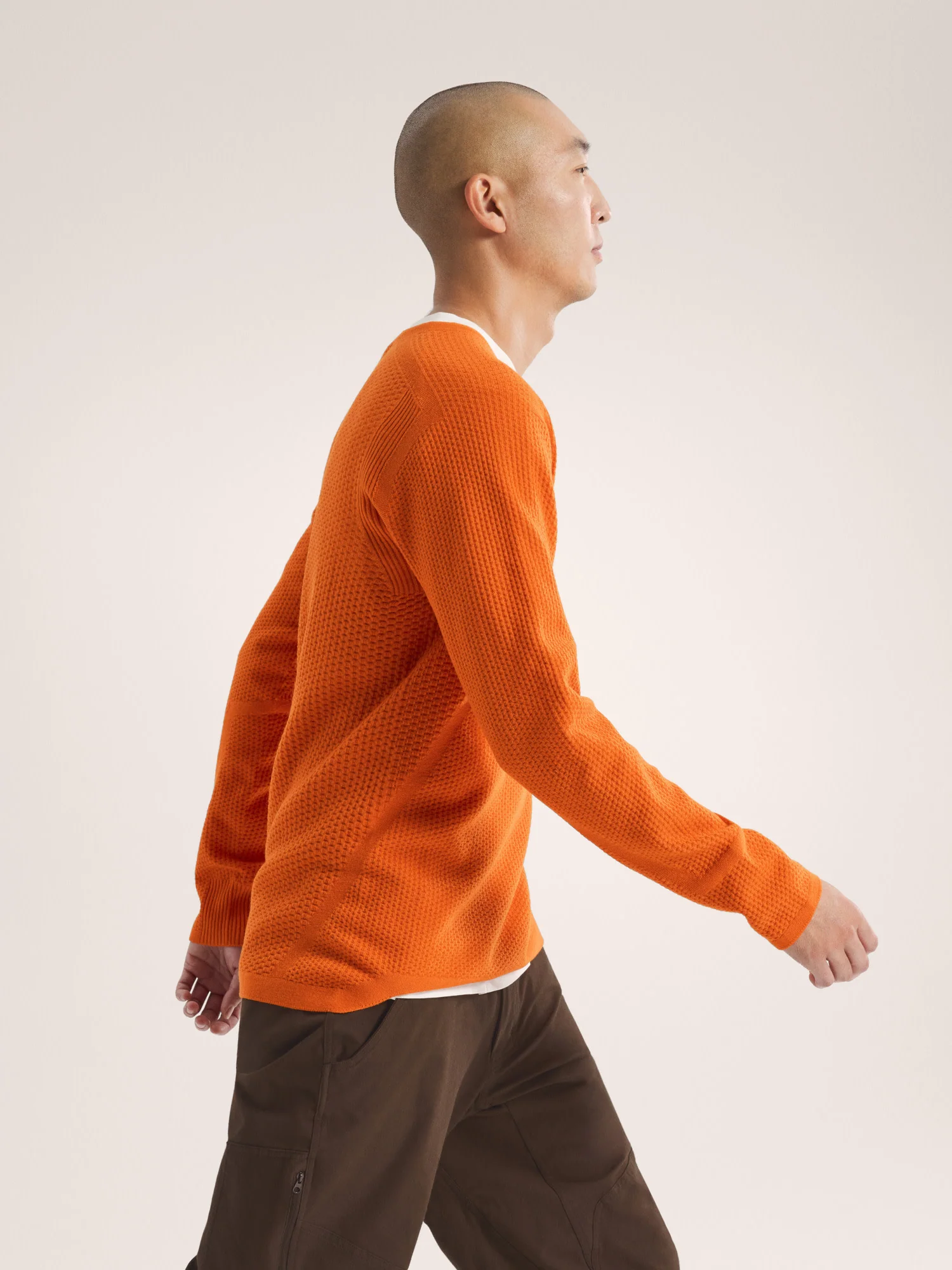 Hallam Merino Wool Crew Neck Men's - Image 5