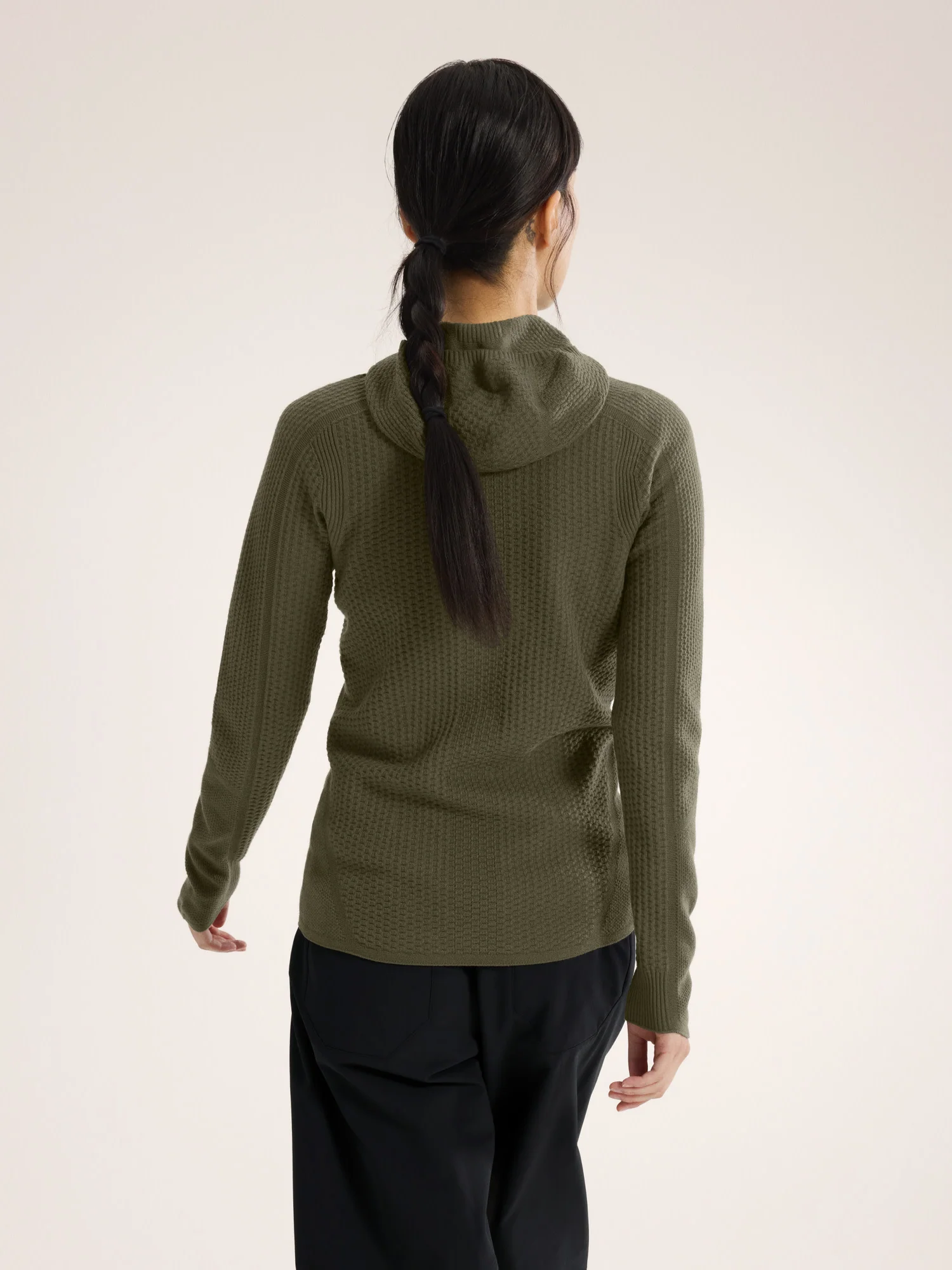 Hallam Merino Wool Hoody Women's - Image 4