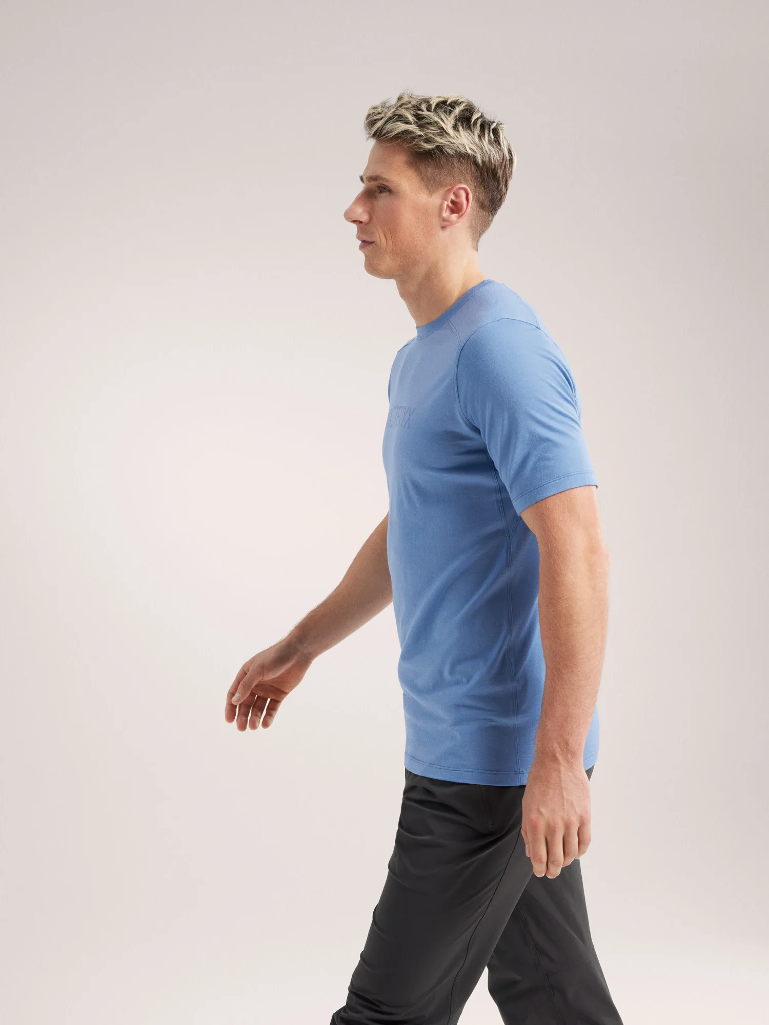 Ionia Merino Wool Arc'Word Logo Shirt SS Men's - Image 5