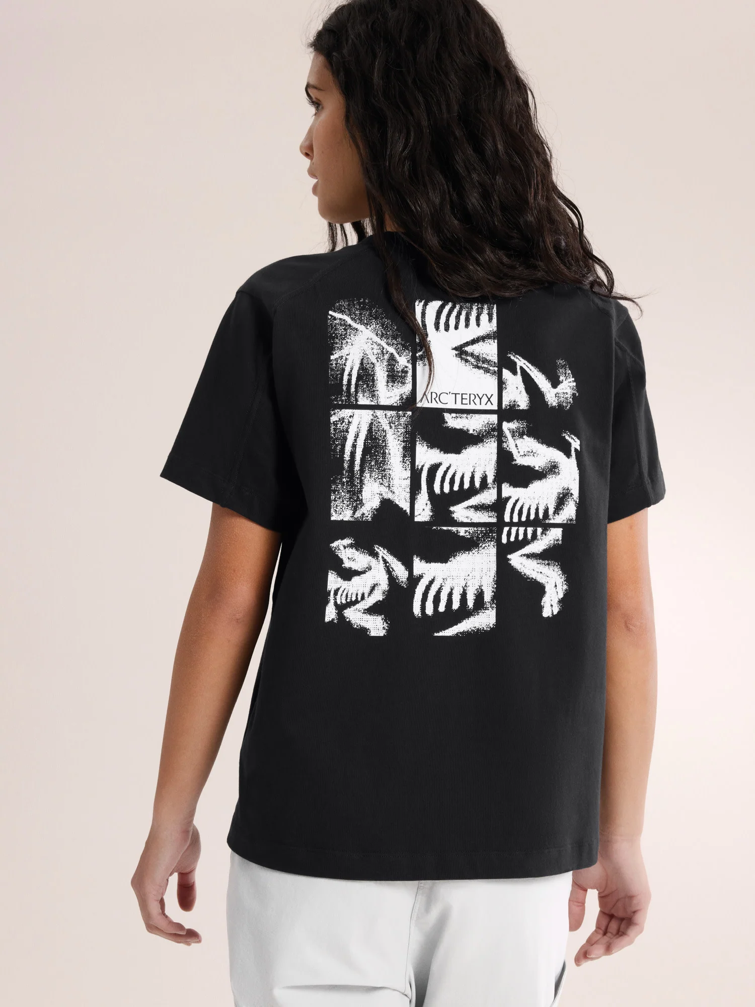 Kragg Cotton Bird Tile Crew Shirt SS Women's - Image 2