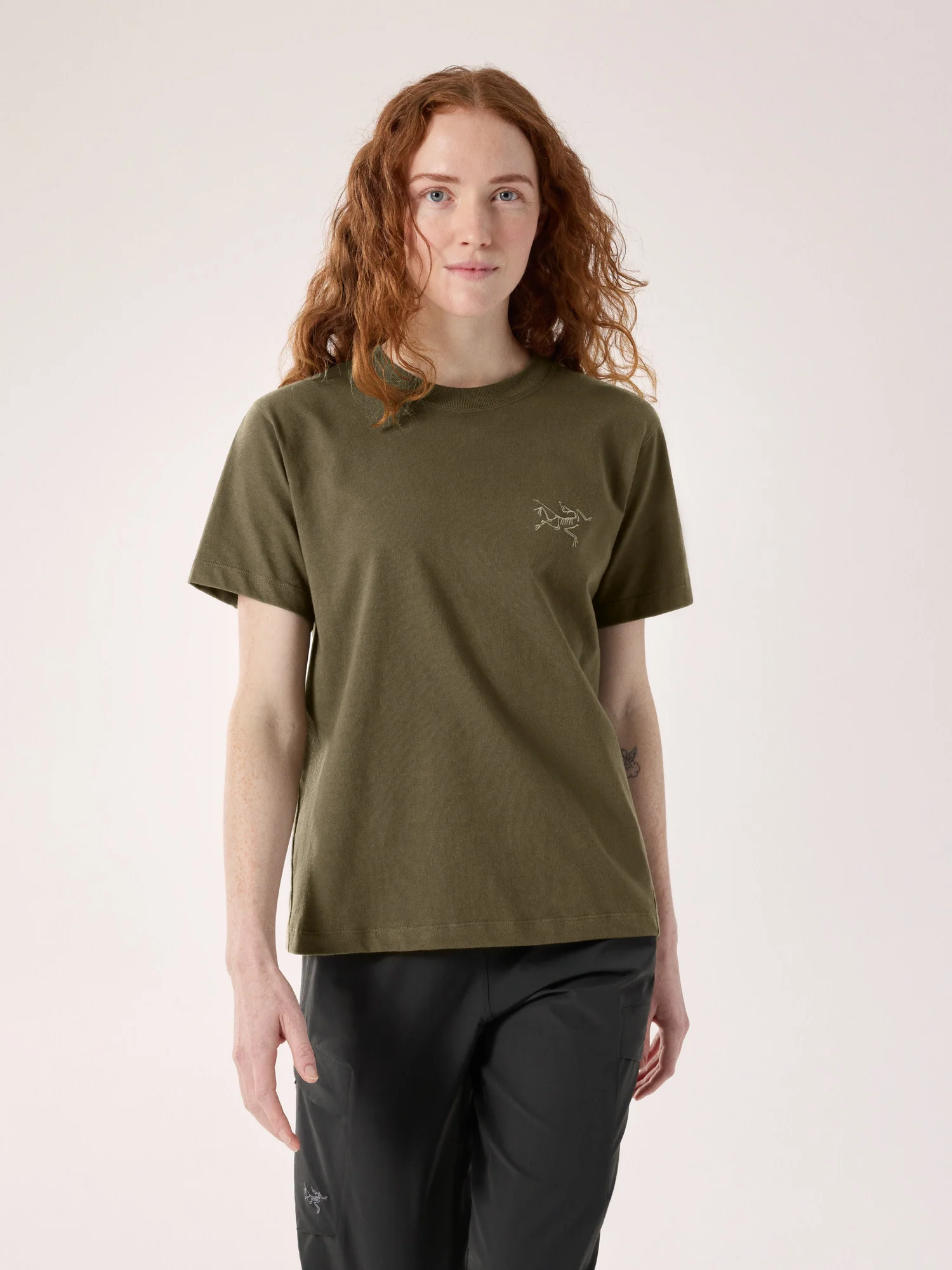 Kragg Cotton Little Bird Crew Neck Shirt SS Women's