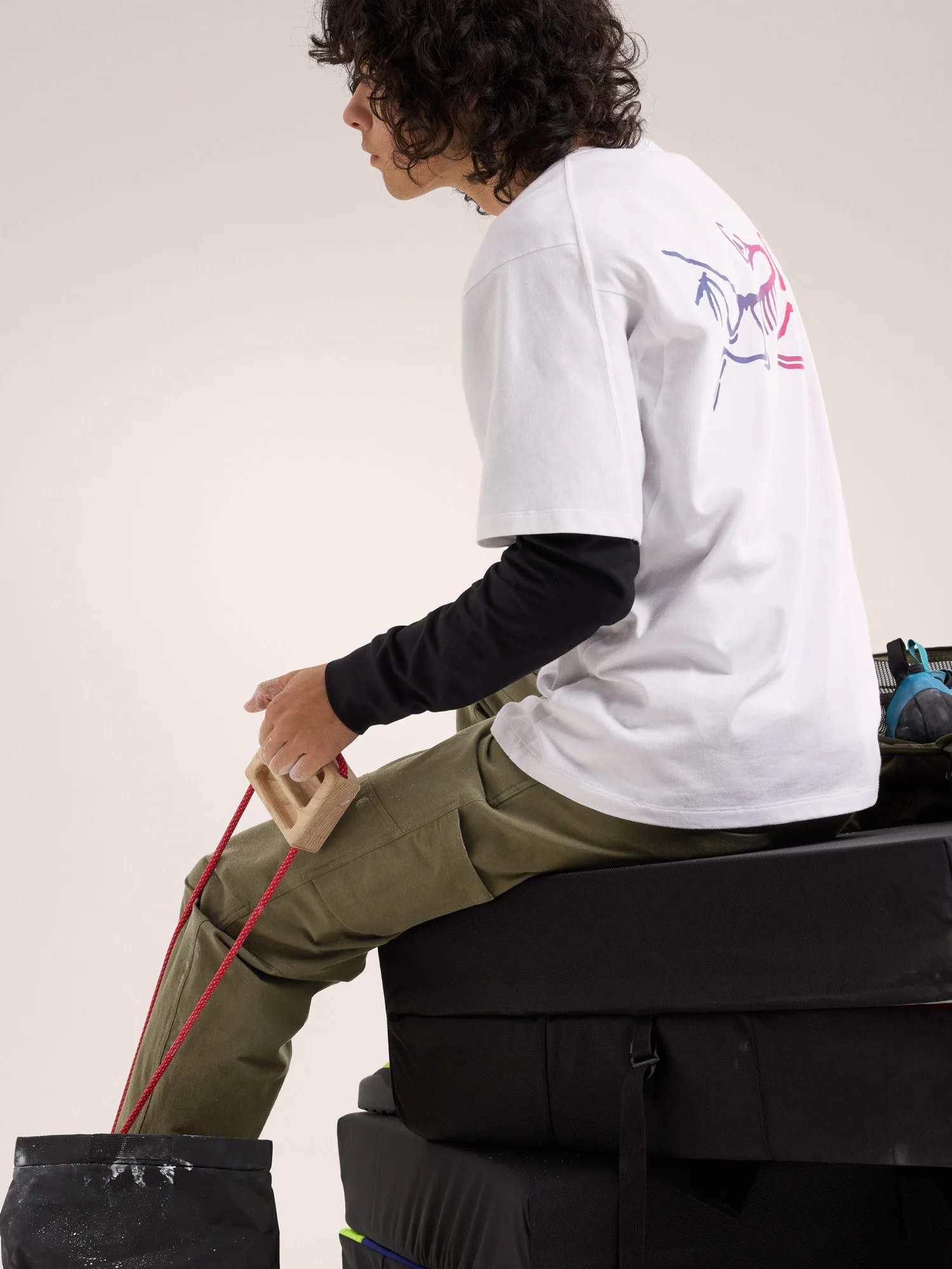 Kragg Cotton Logo Shirt SS Men's - Image 2