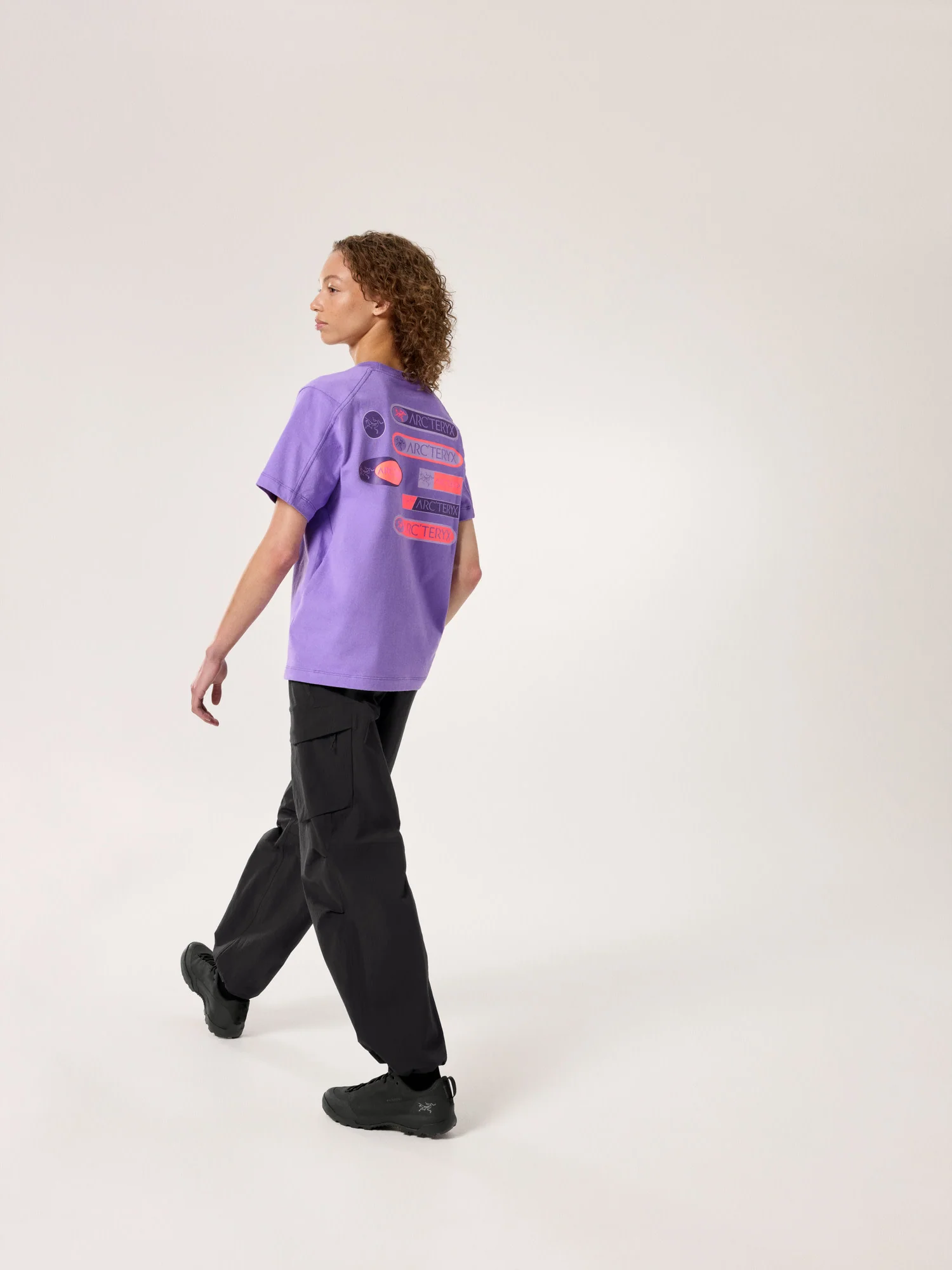Kragg Cotton Sticker Crew Shirt SS Women's - Image 3
