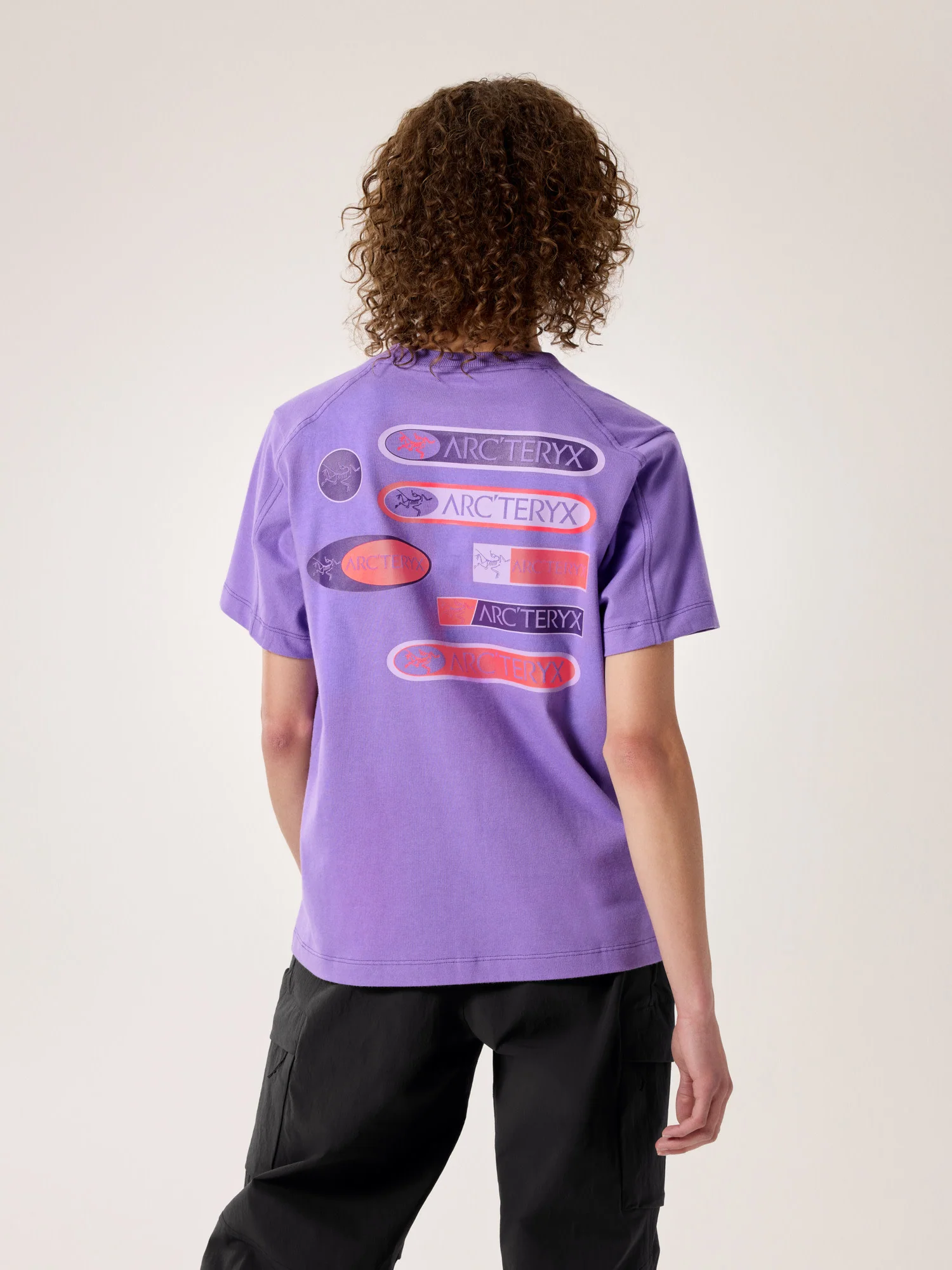 Kragg Cotton Sticker Crew Shirt SS Women's - Image 4