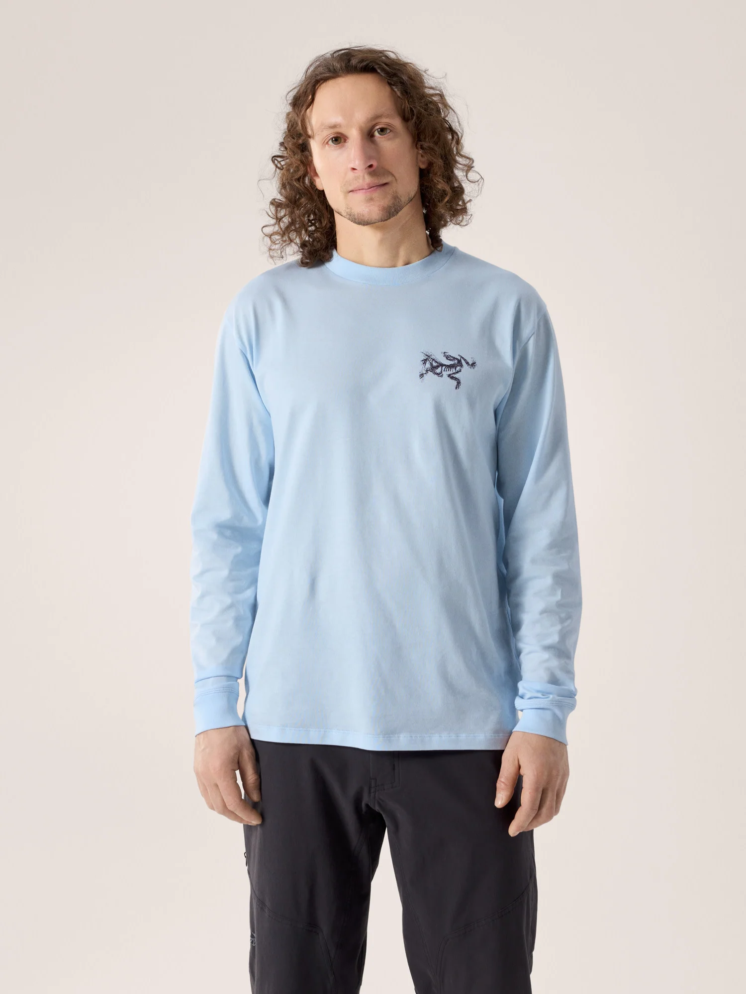 Kragg SL Cotton Bird Tile Shirt LS Men's