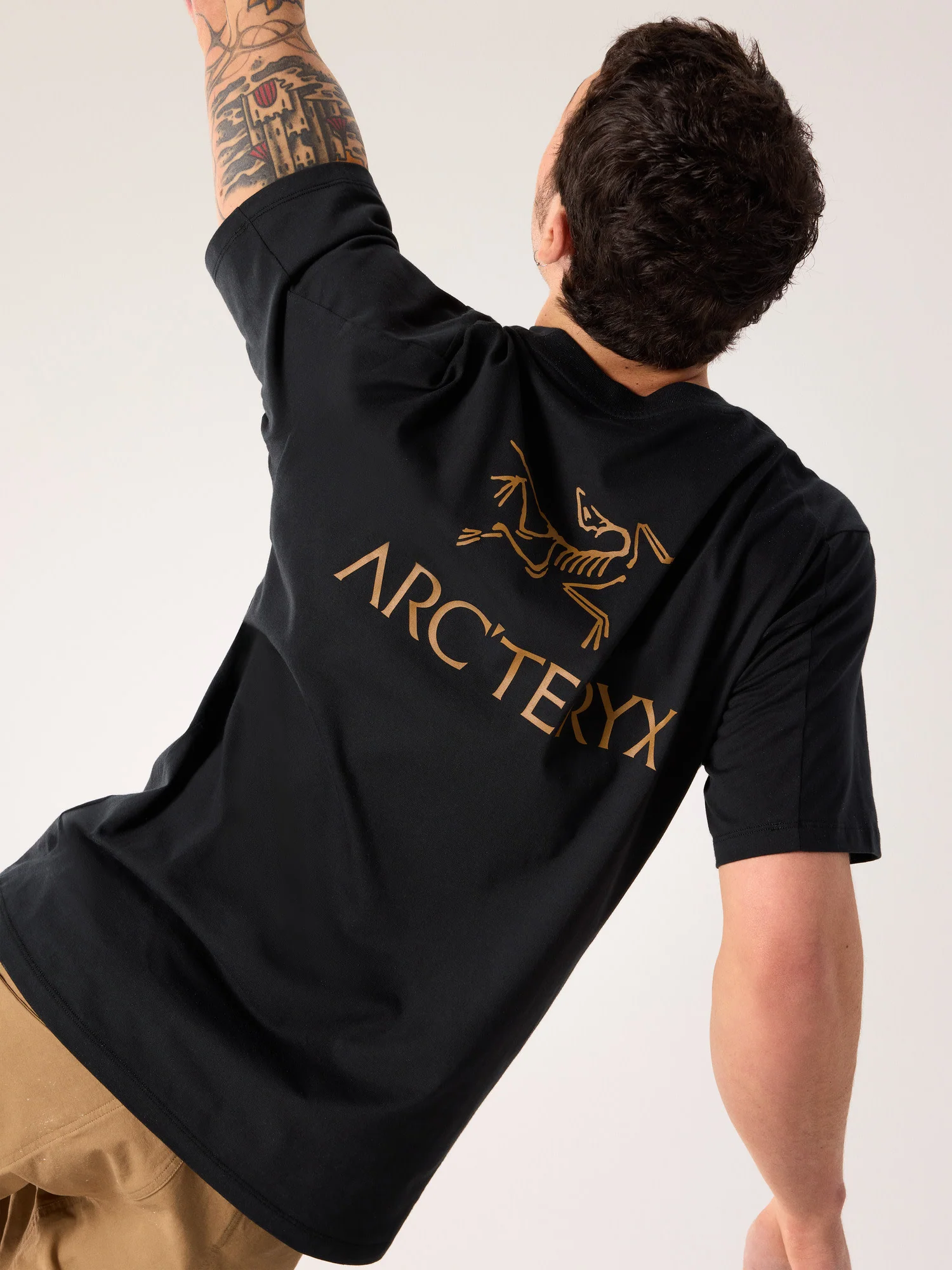 Kragg SL Cotton Bird Word Shirt SS Men's - Image 2