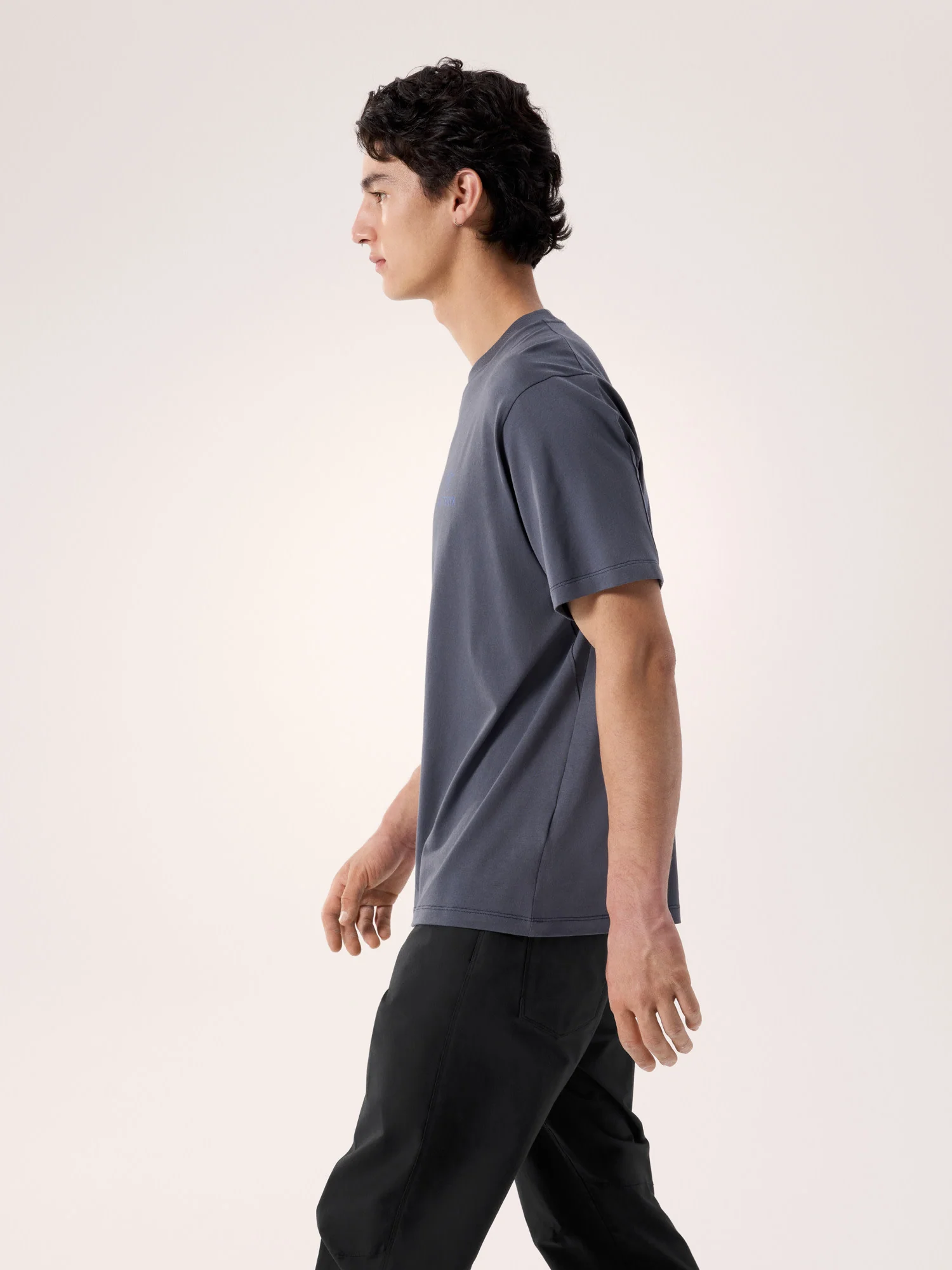 Kragg SL Cotton Bird Word Shirt SS Men's - Image 5