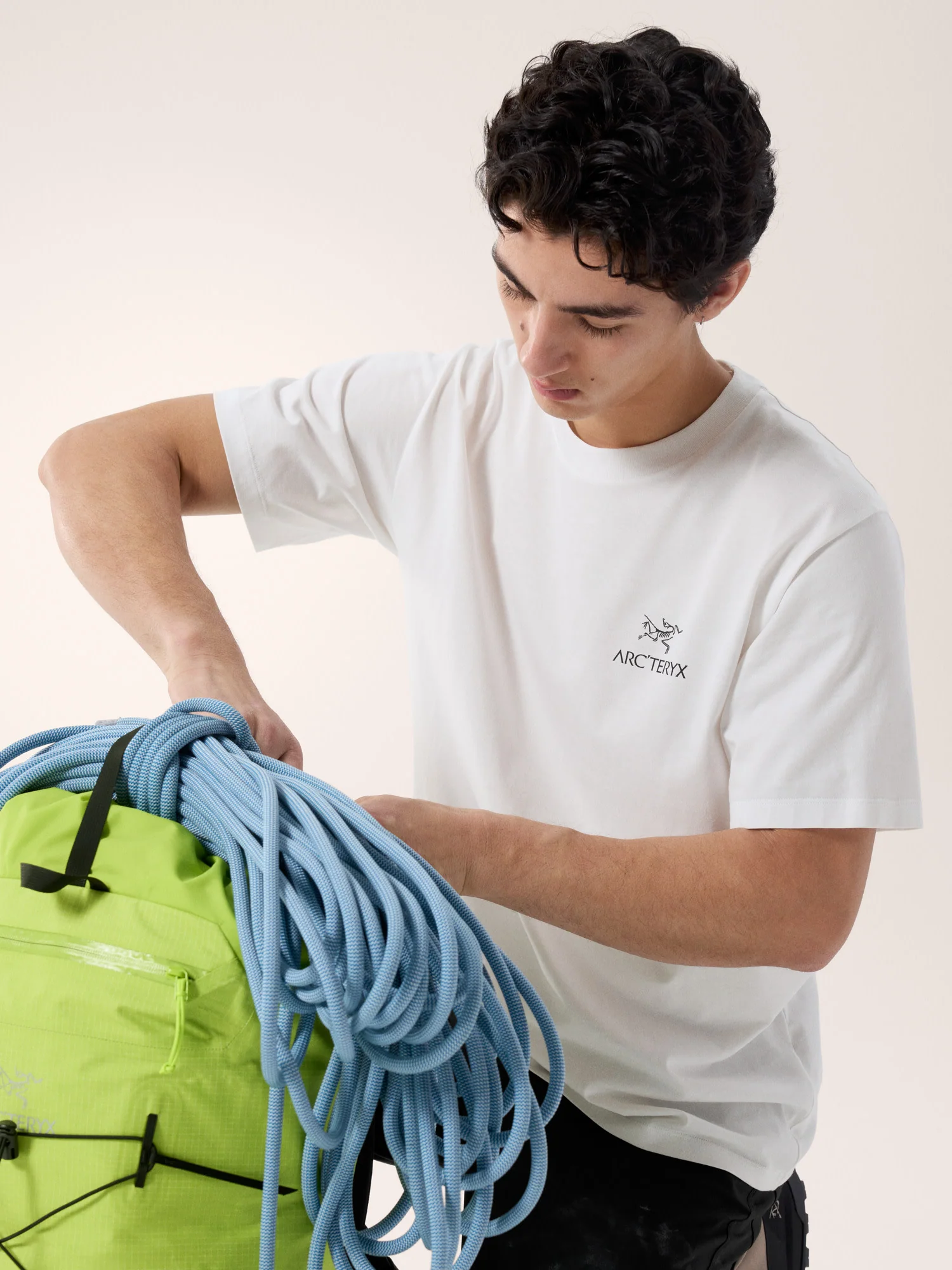 Kragg SL Cotton Bird Word Shirt SS Men's - Image 2