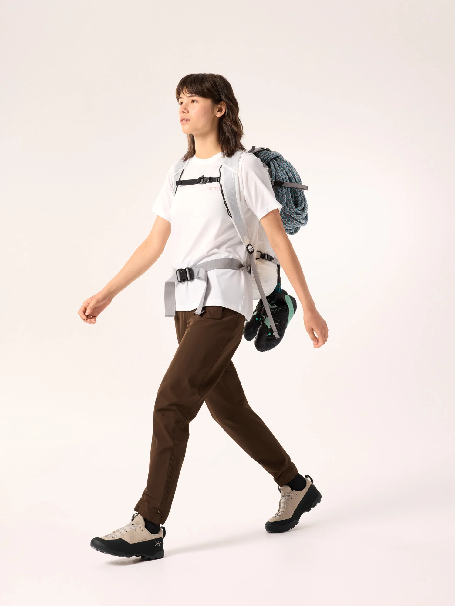 Kragg SL Cotton Blurred Bird Crew Shirt SS Women's - Image 3