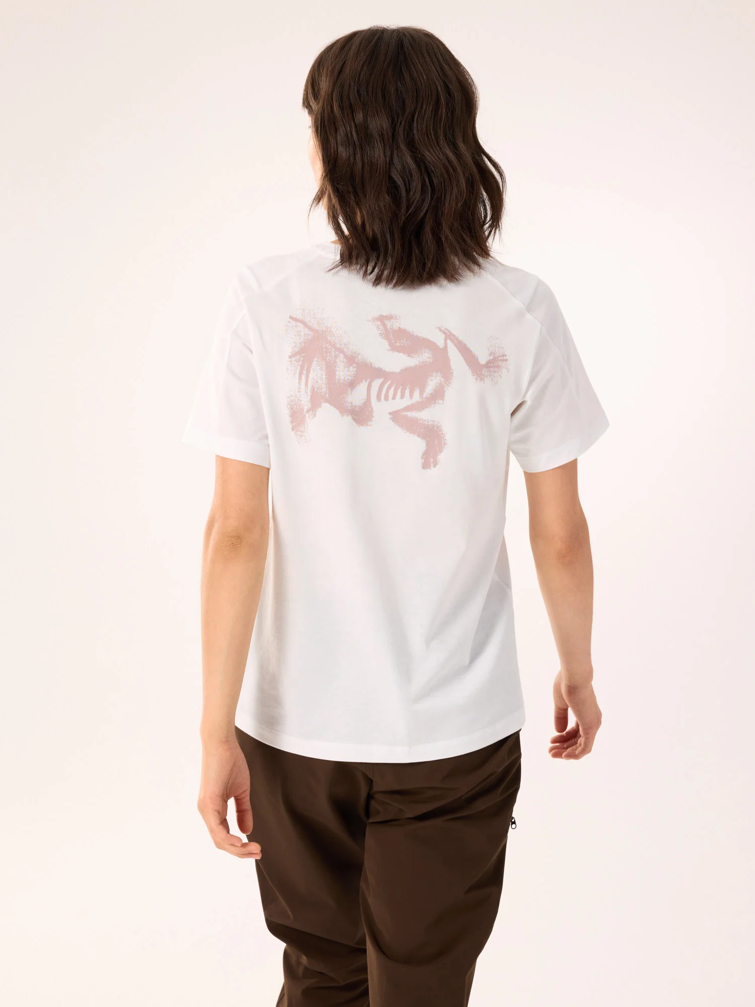 Kragg SL Cotton Blurred Bird Crew Shirt SS Women's - Image 4