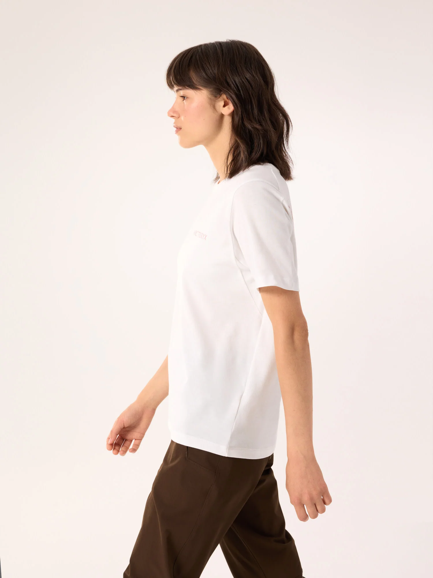Kragg SL Cotton Blurred Bird Crew Shirt SS Women's - Image 5