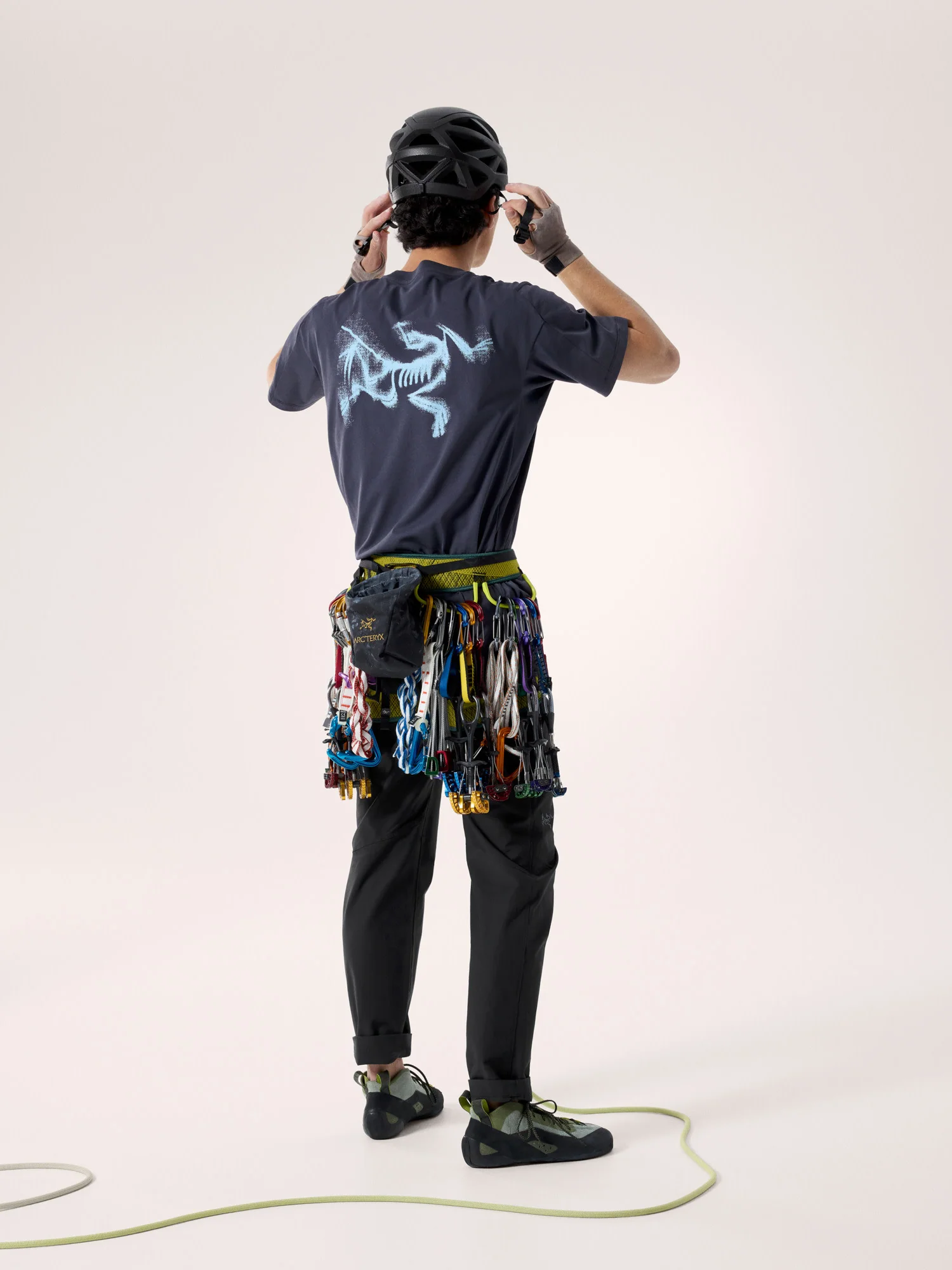 Kragg SL Cotton Blurred Bird Shirt SS Men's - Image 3