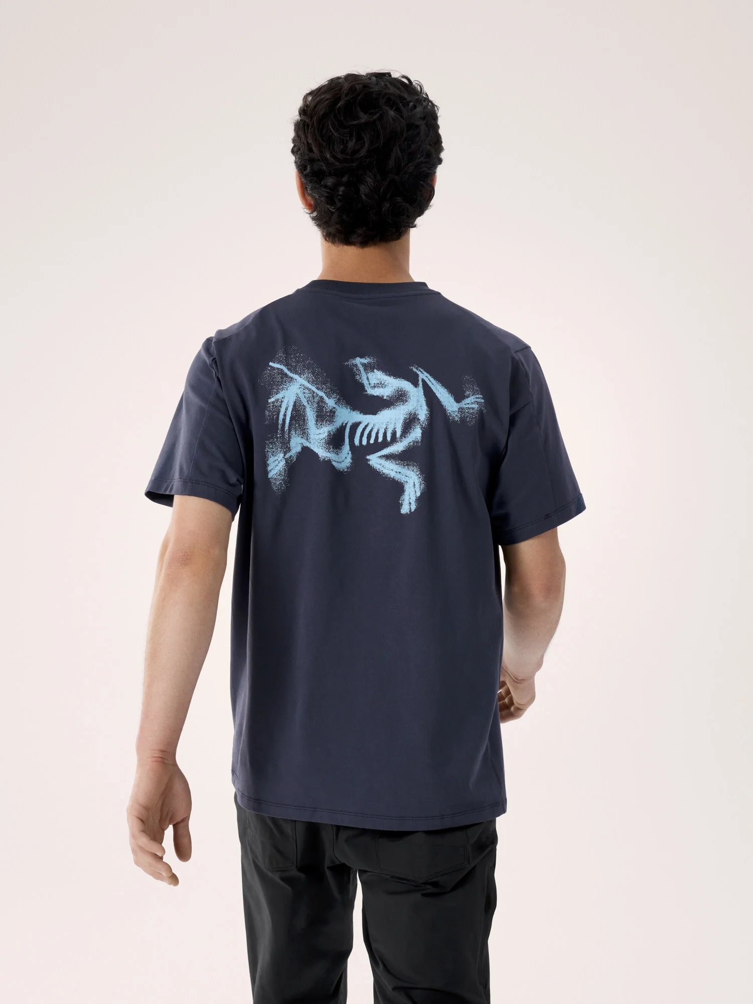 Kragg SL Cotton Blurred Bird Shirt SS Men's - Image 4