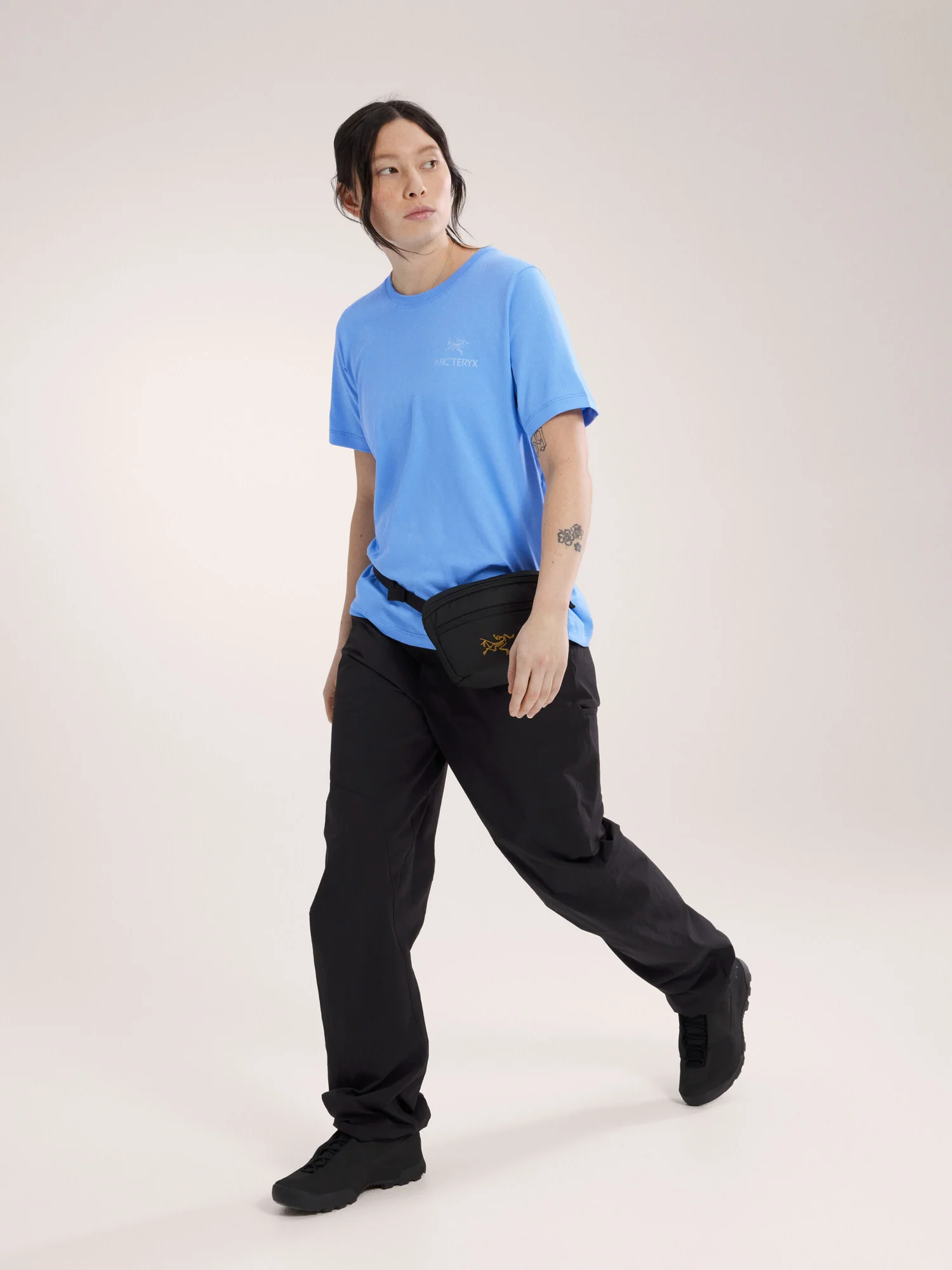 Kragg SL Cotton Emblem Crew Shirt SS Women's - Image 3