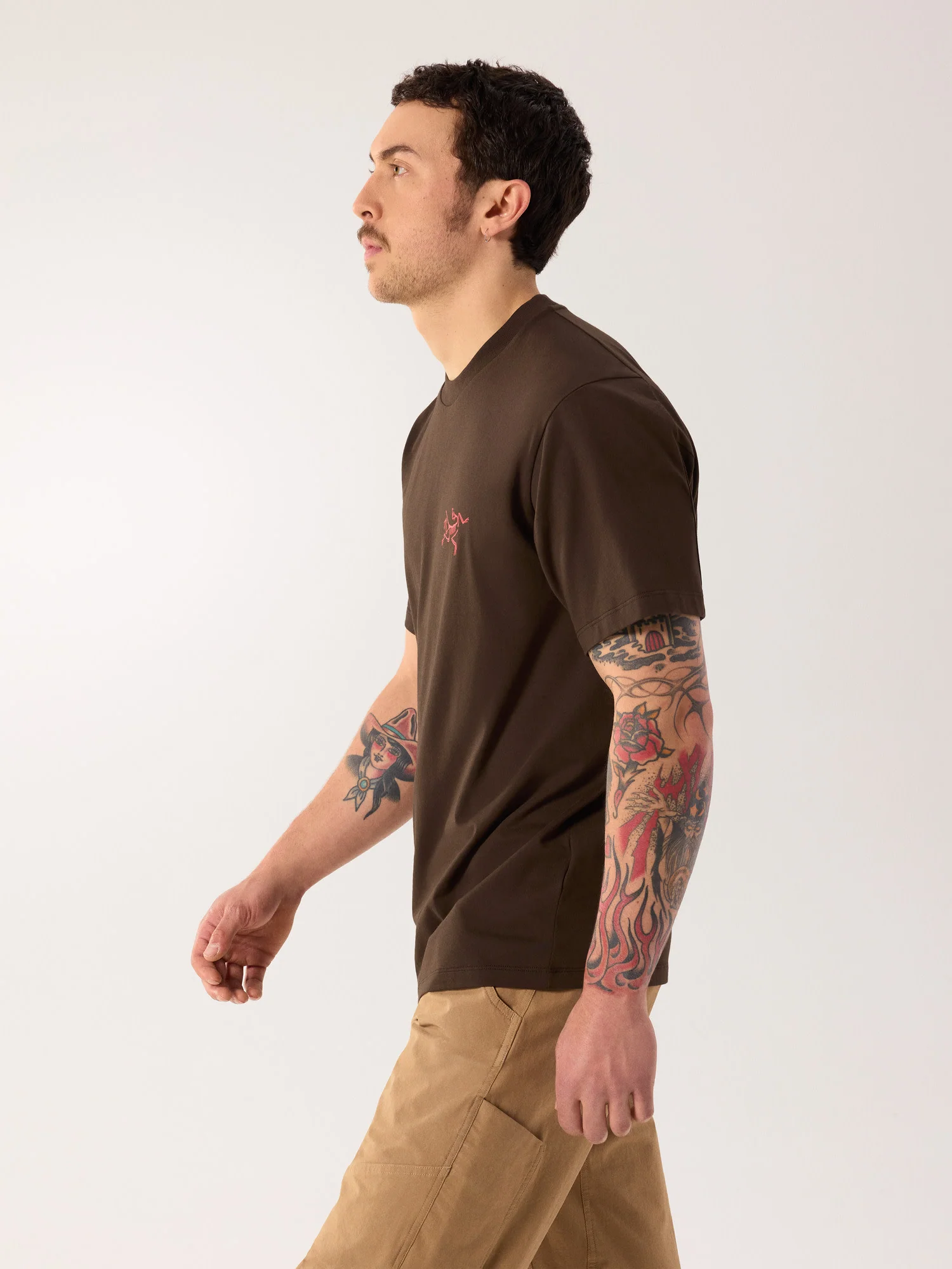 Kragg SL Cotton Shirt SS Men's - Image 5