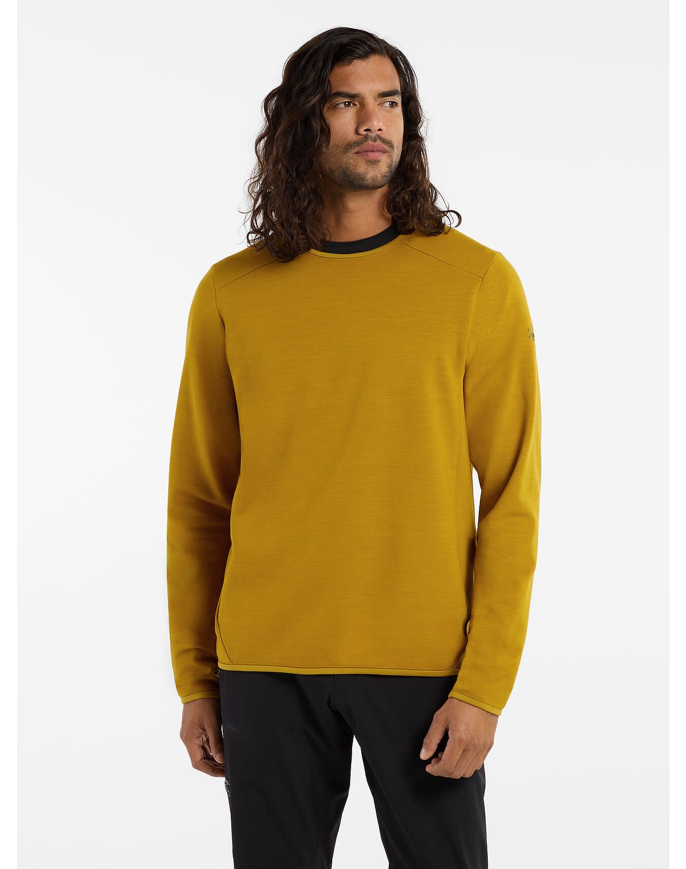Kyanite AR Tech Wool Crew Neck Pullover Men's