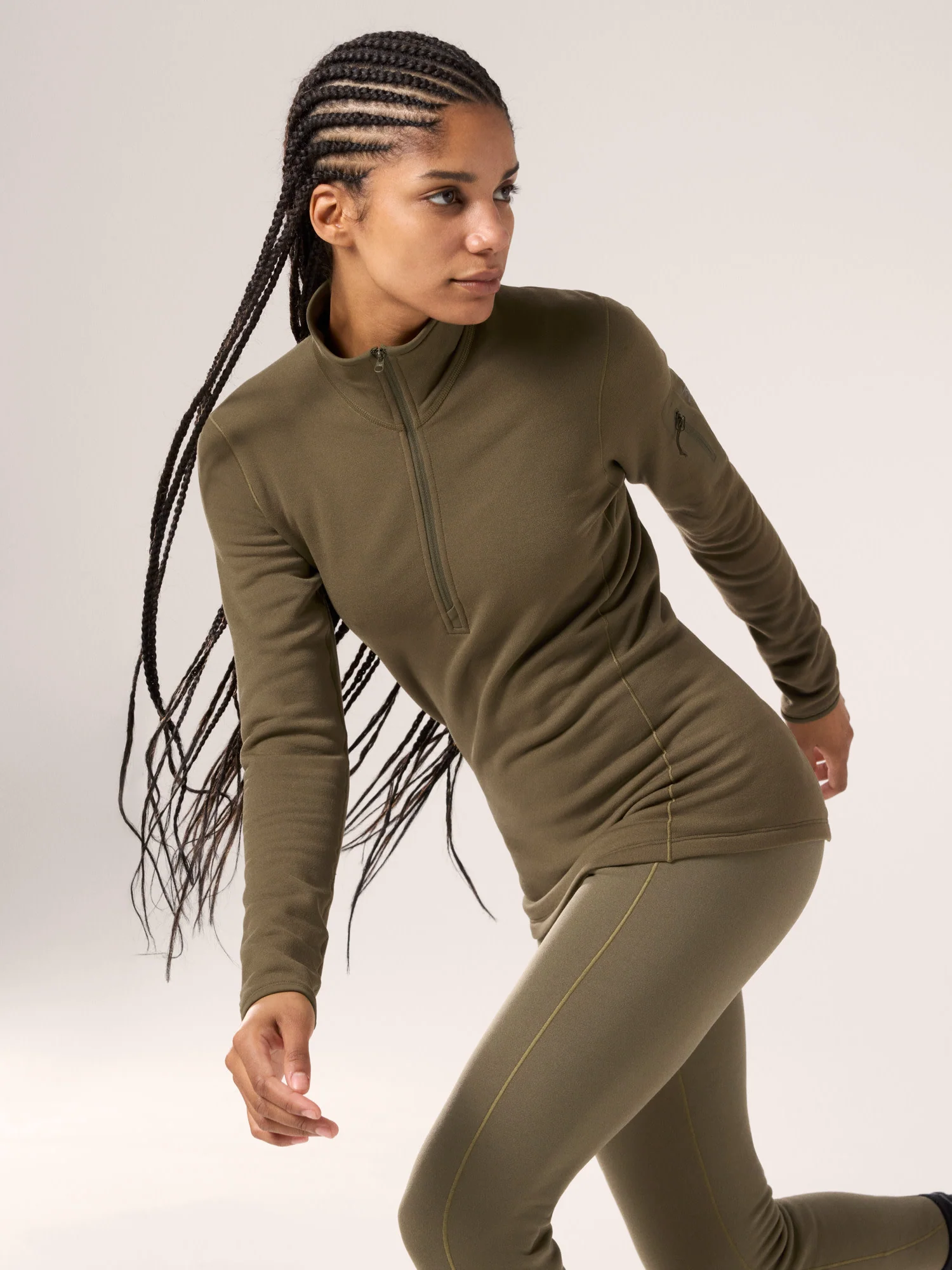 Kyanite Baselayer Zip Neck Women's - Image 2
