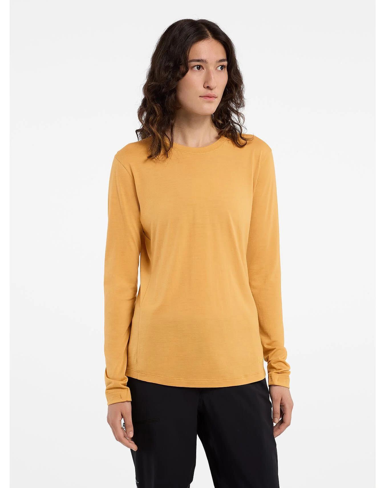 Lana Crew Neck Shirt LS Women's