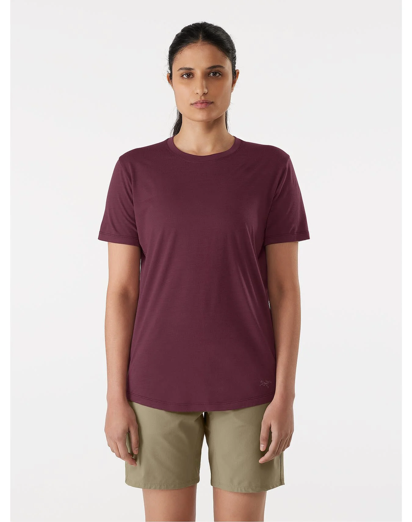 Lana Crew Neck Shirt SS Women's
