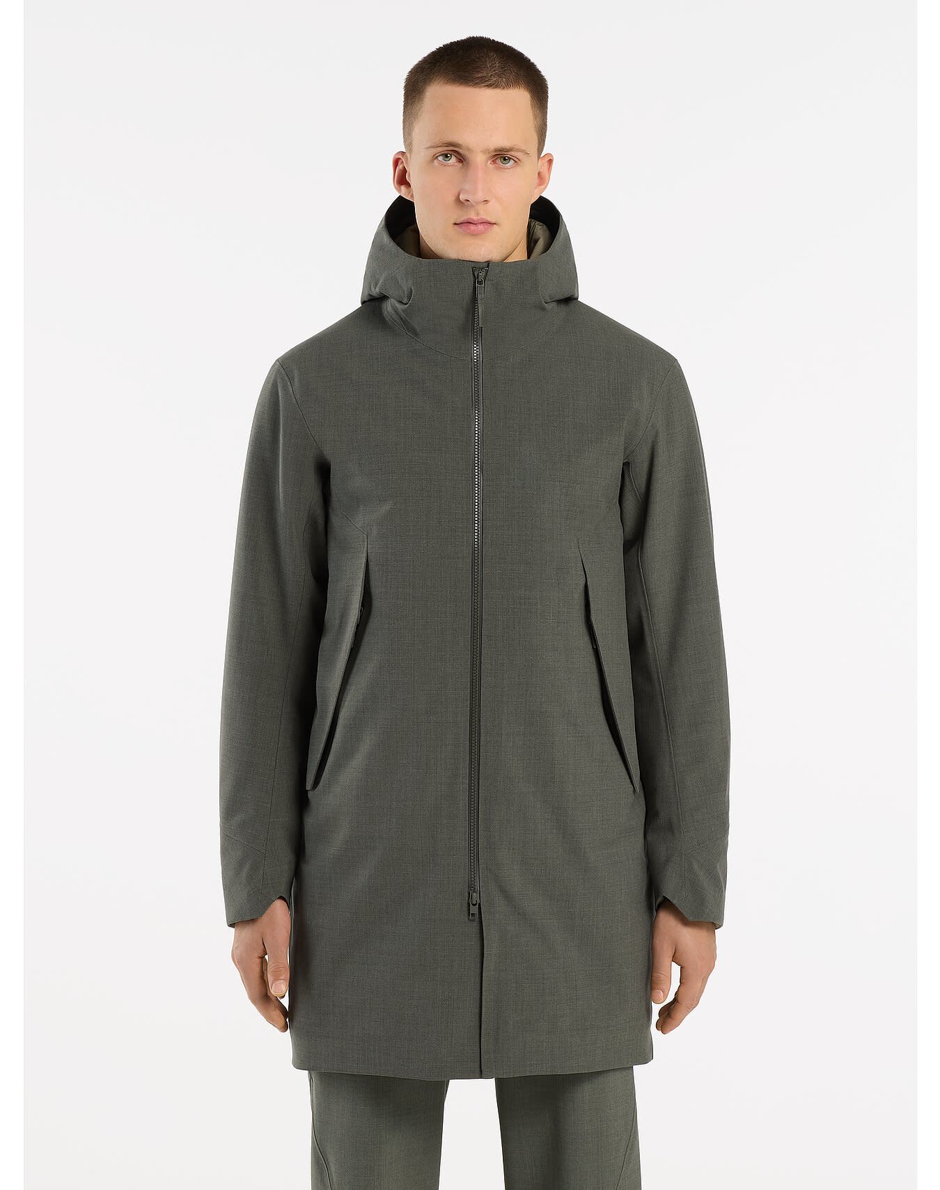 Monitor Insulated Tech Wool Coat Men's