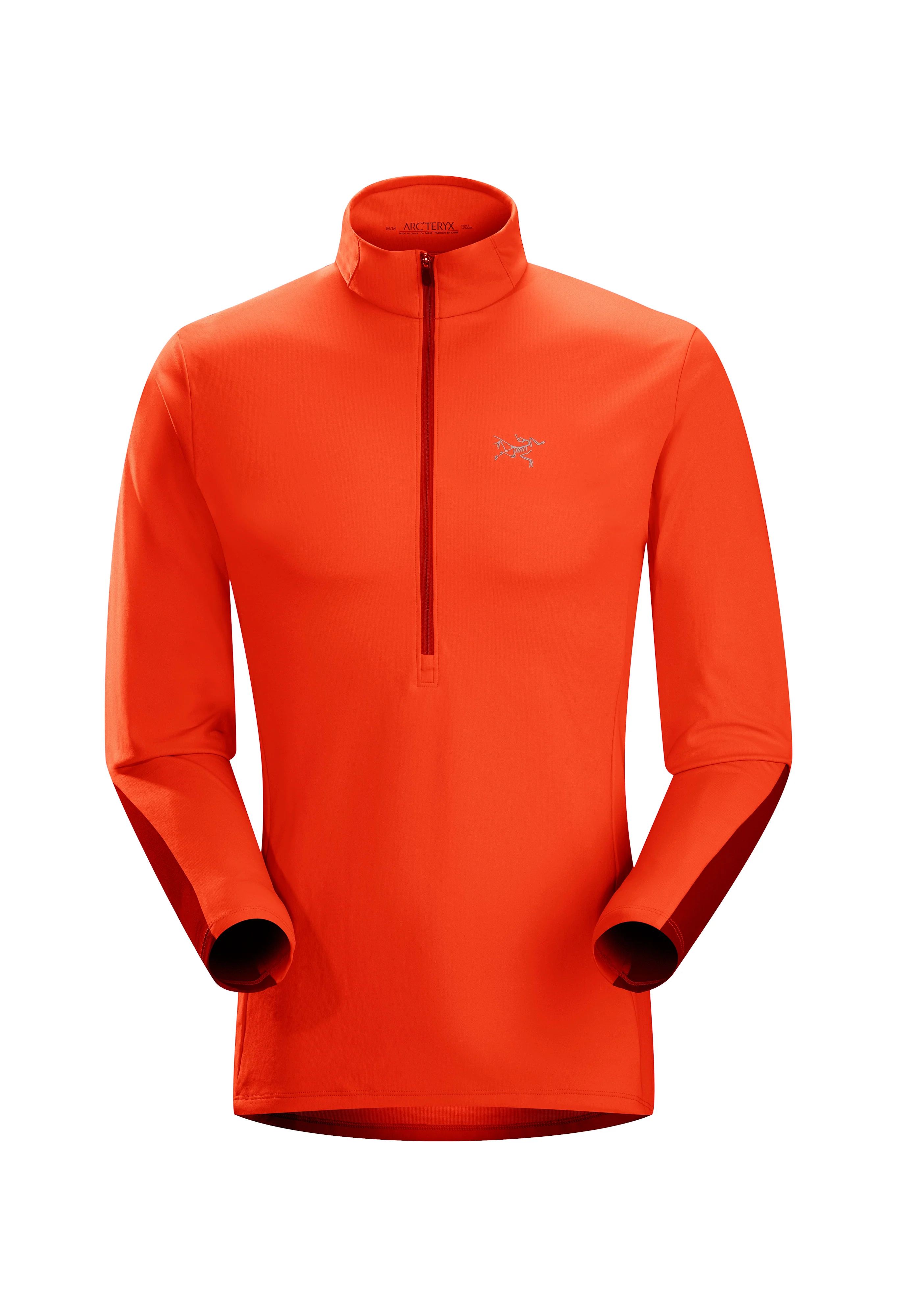 Morphic Zip Neck LS Men's