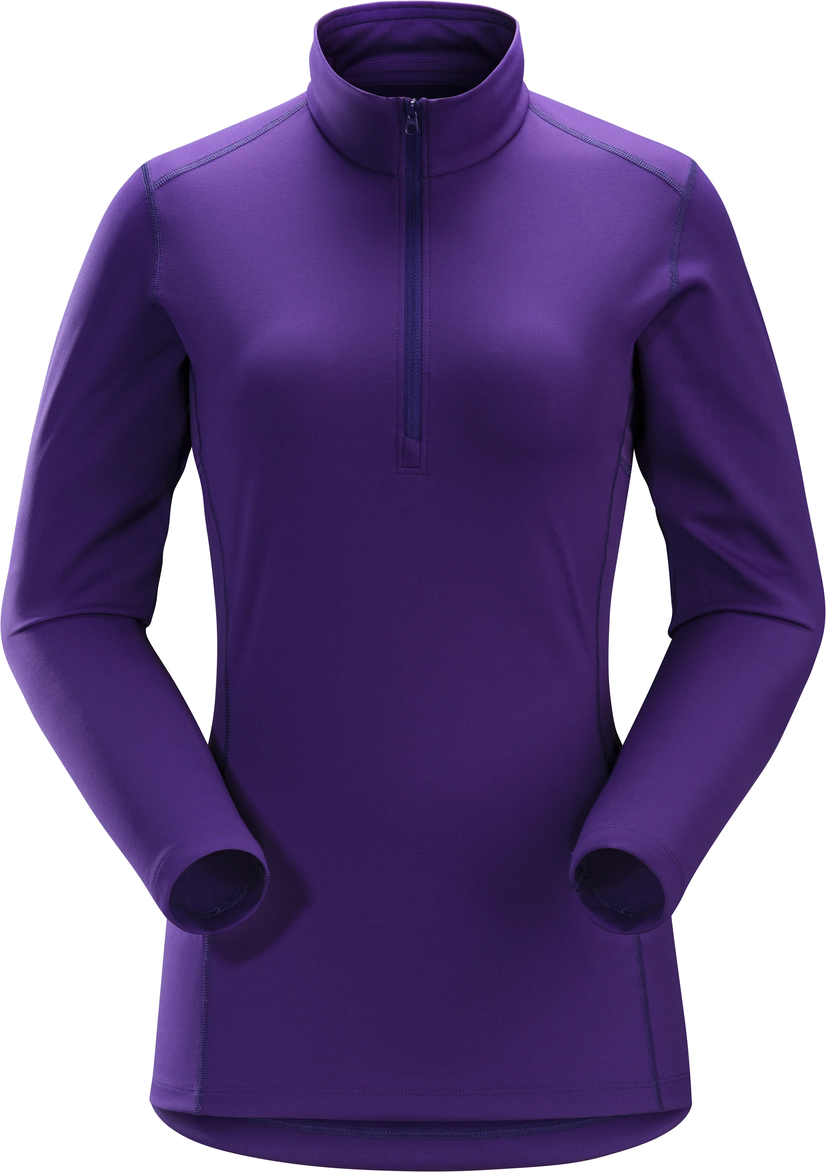 Phase AR Zip Neck LS Women's