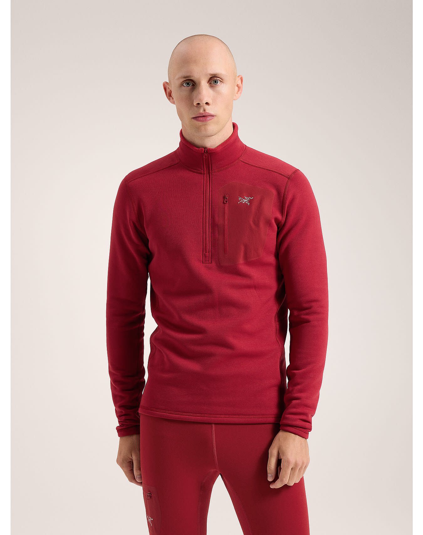 Rho Heavyweight Zip Neck Men's