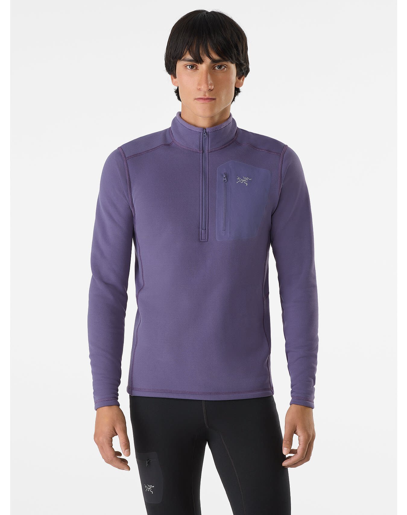 Rho Heavyweight Zip Neck Men's
