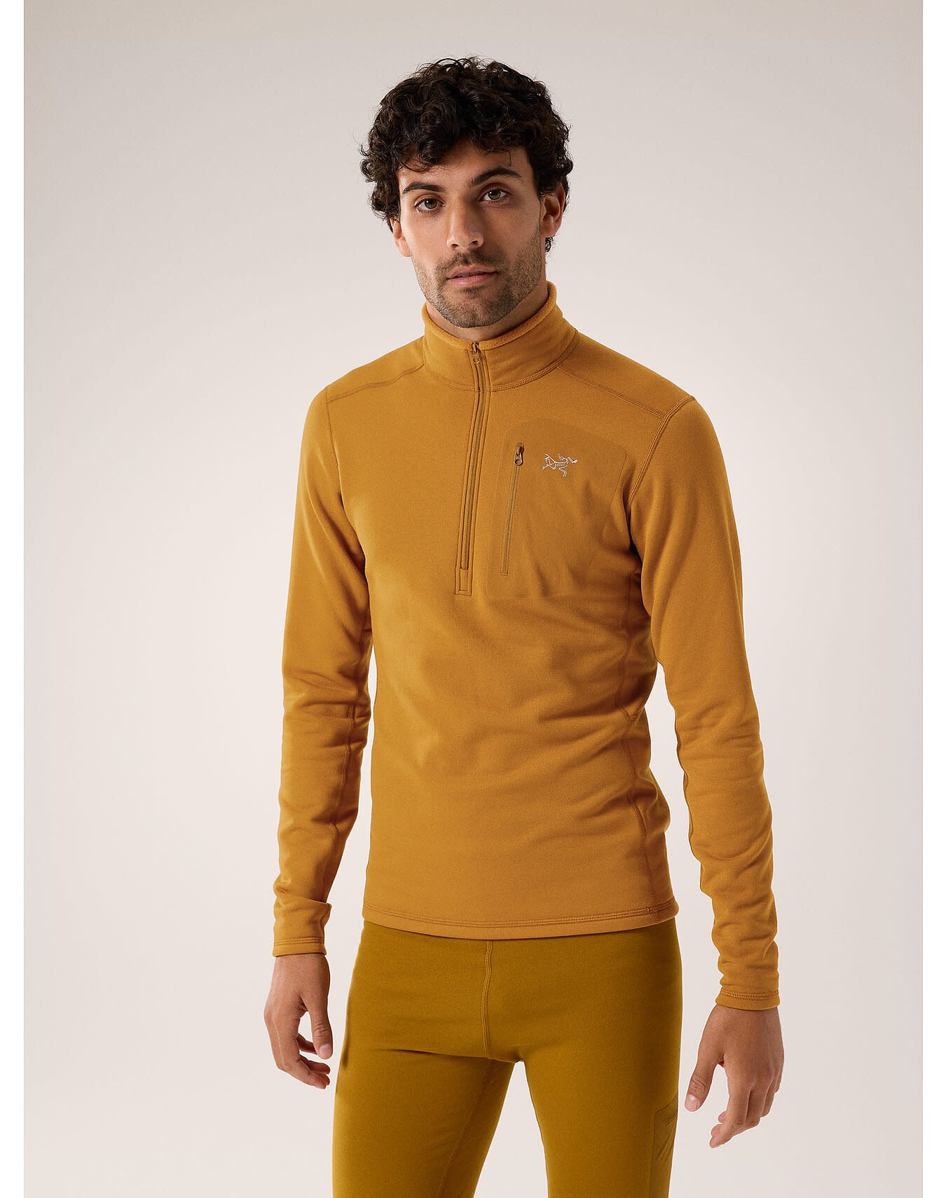 Rho Heavyweight Zip Neck Men's