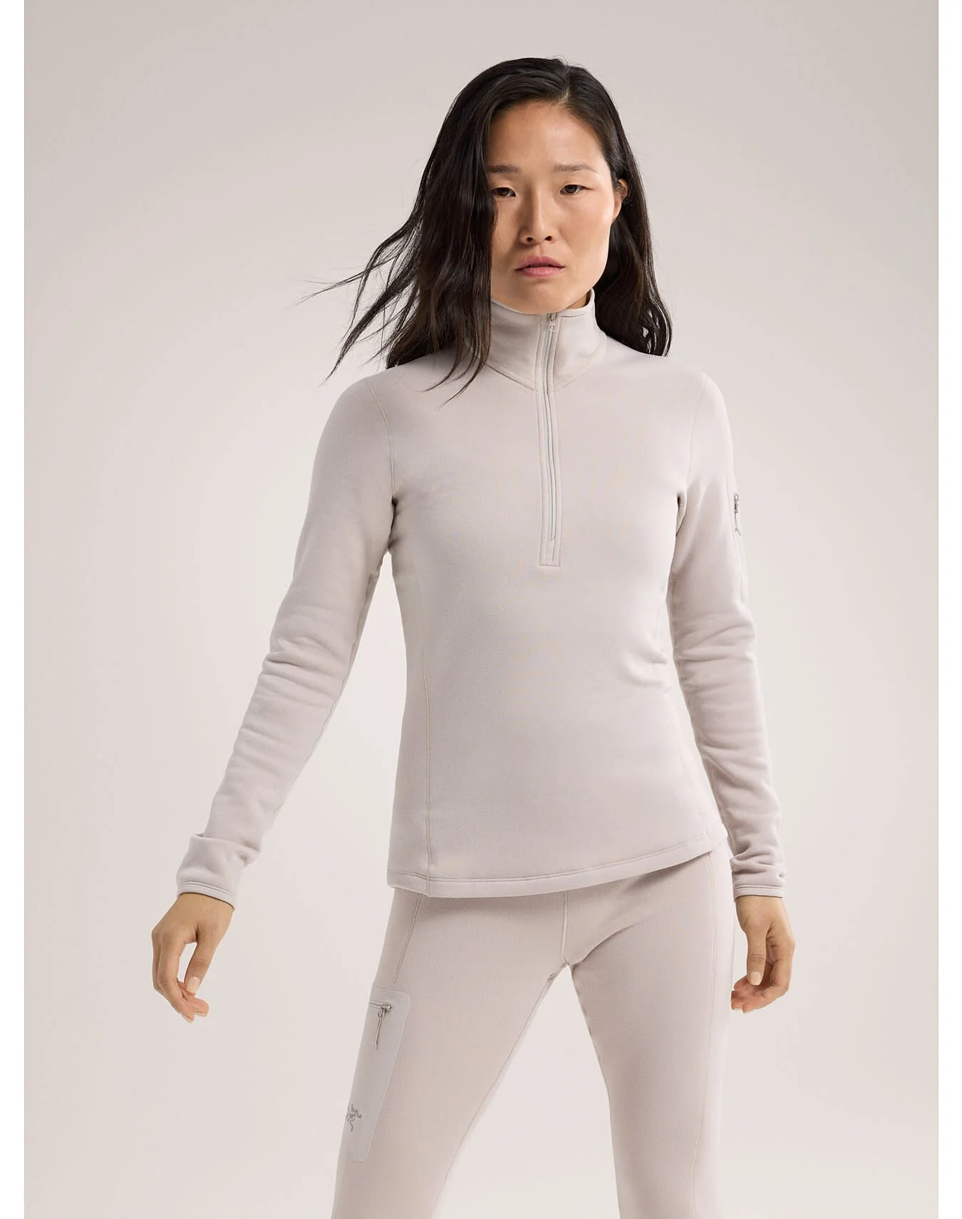 Rho Heavyweight Zip Neck Women's