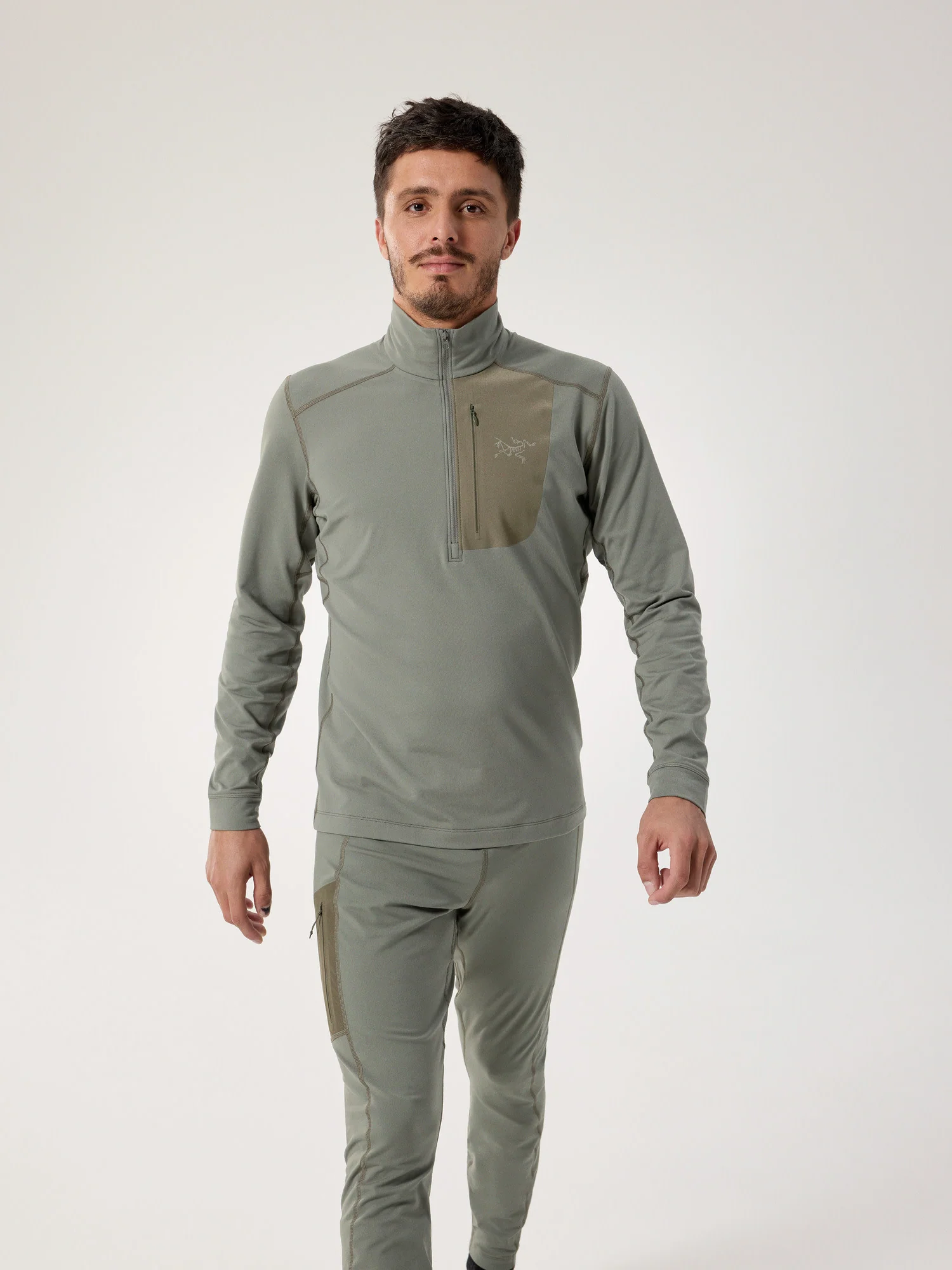 Rho LT Zip Neck Men's
