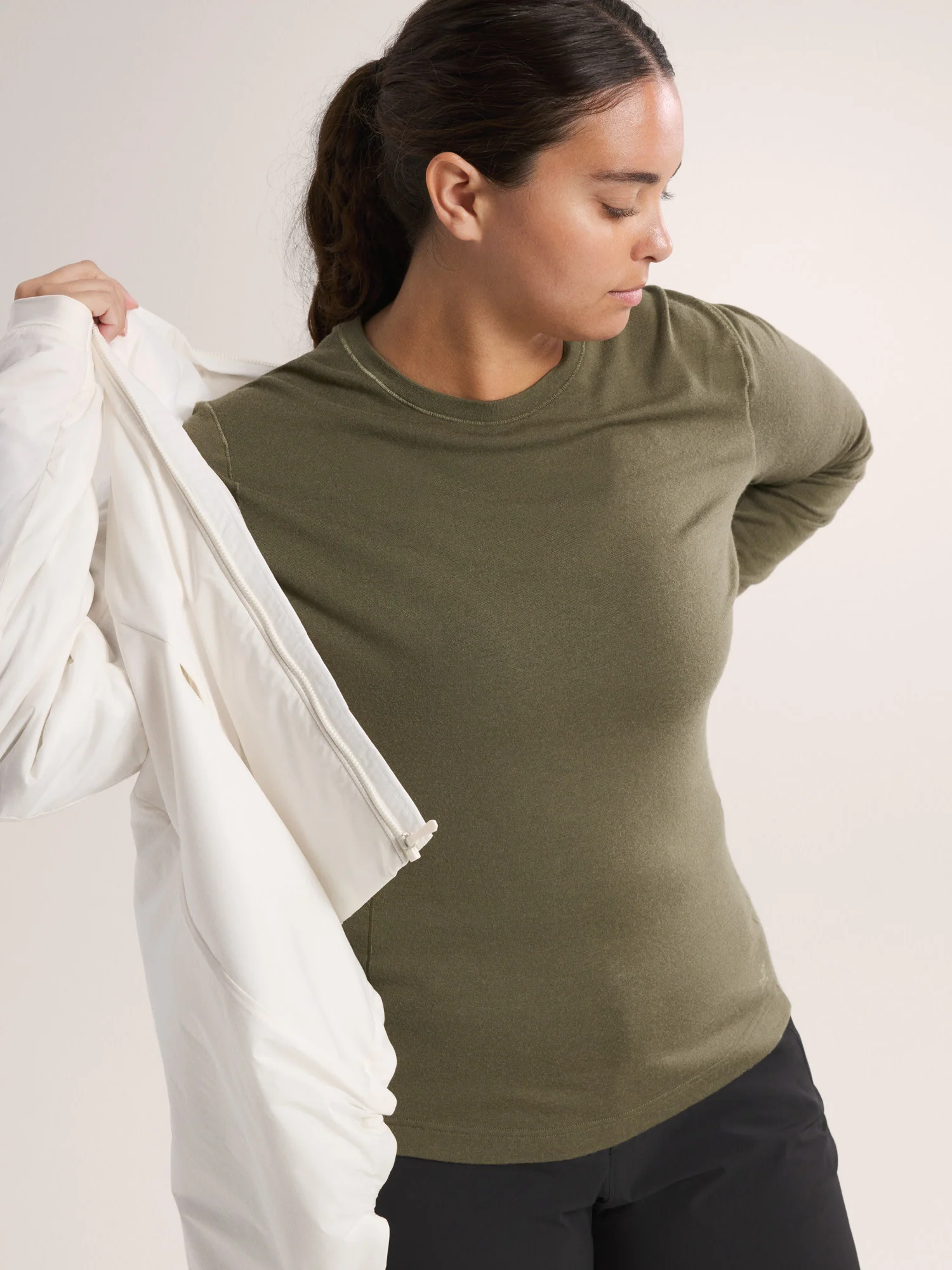 Satoro Merino Wool Crew Neck LS Women's - Image 4