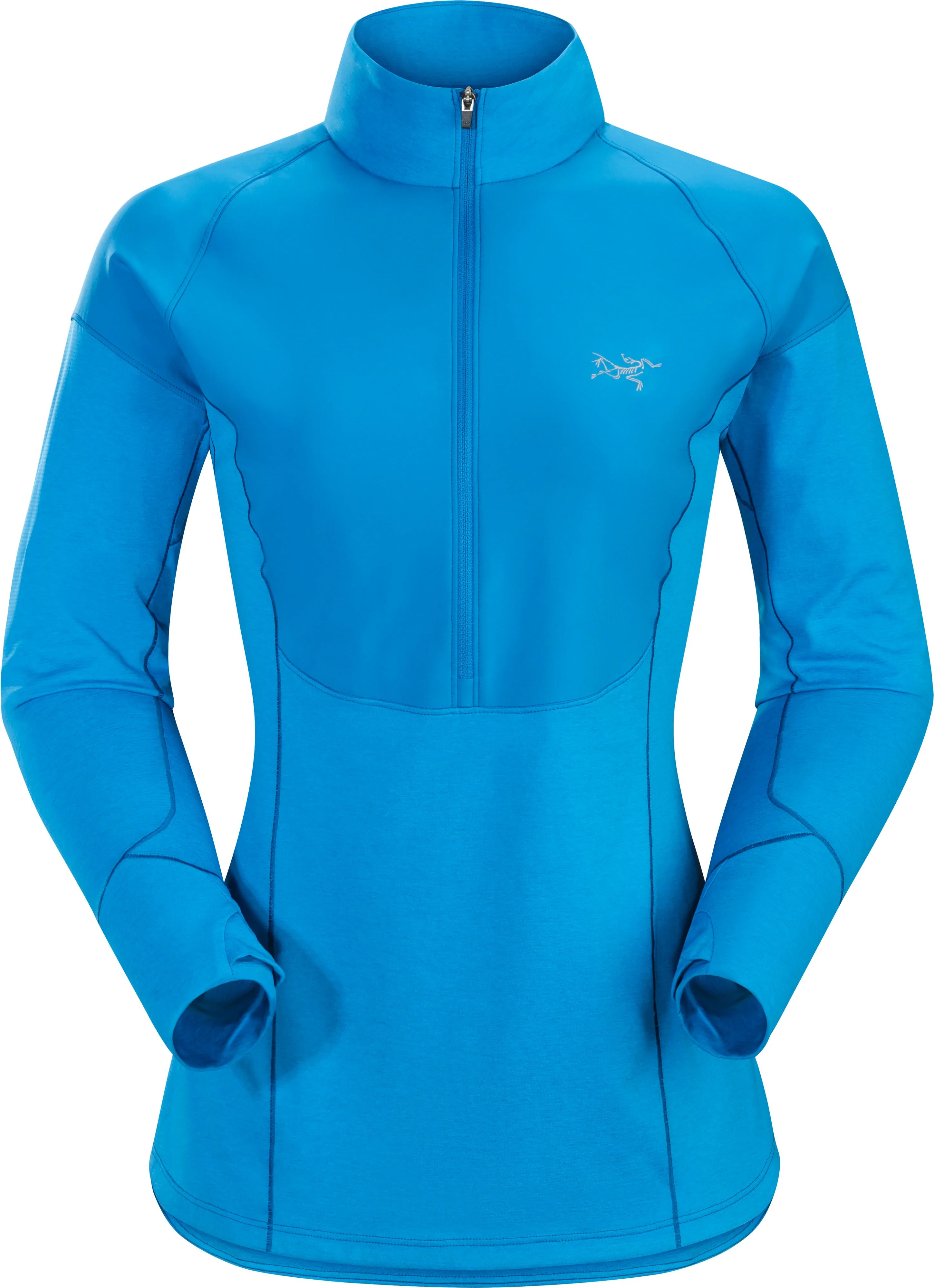 Taema Zip Neck LS Women's