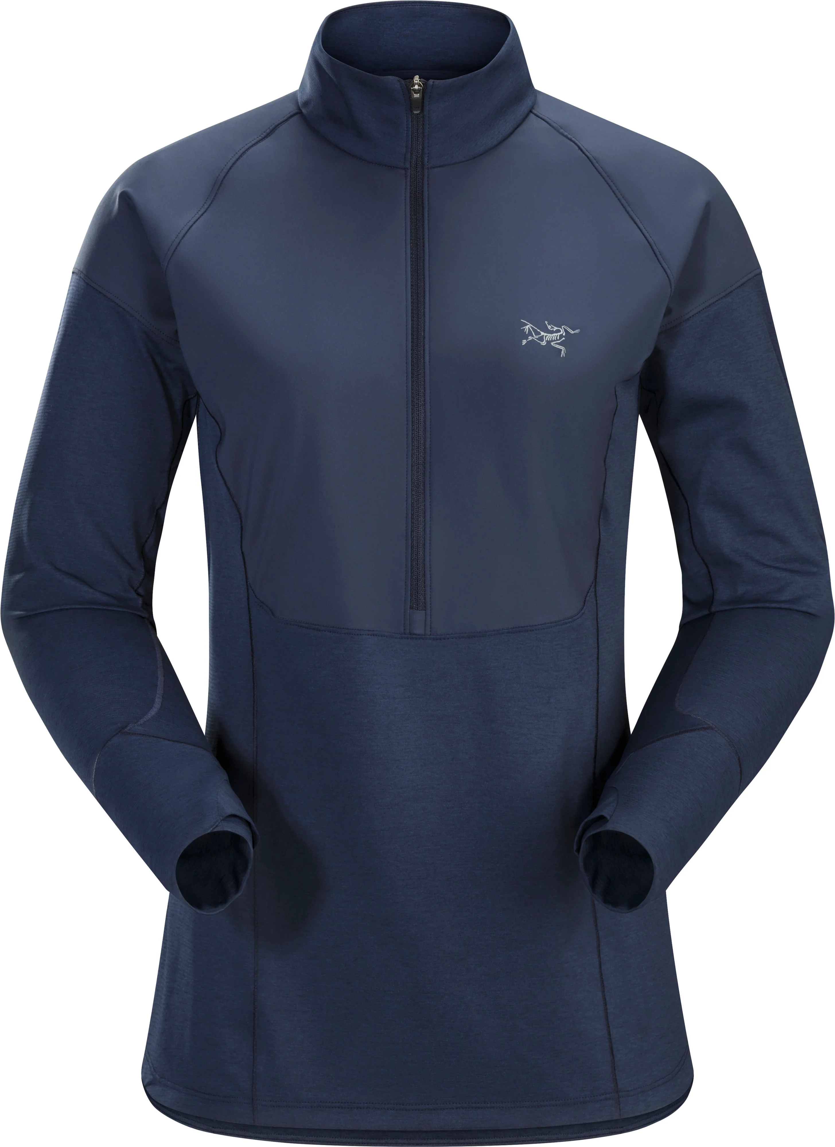 Taema Zip Neck LS Women's