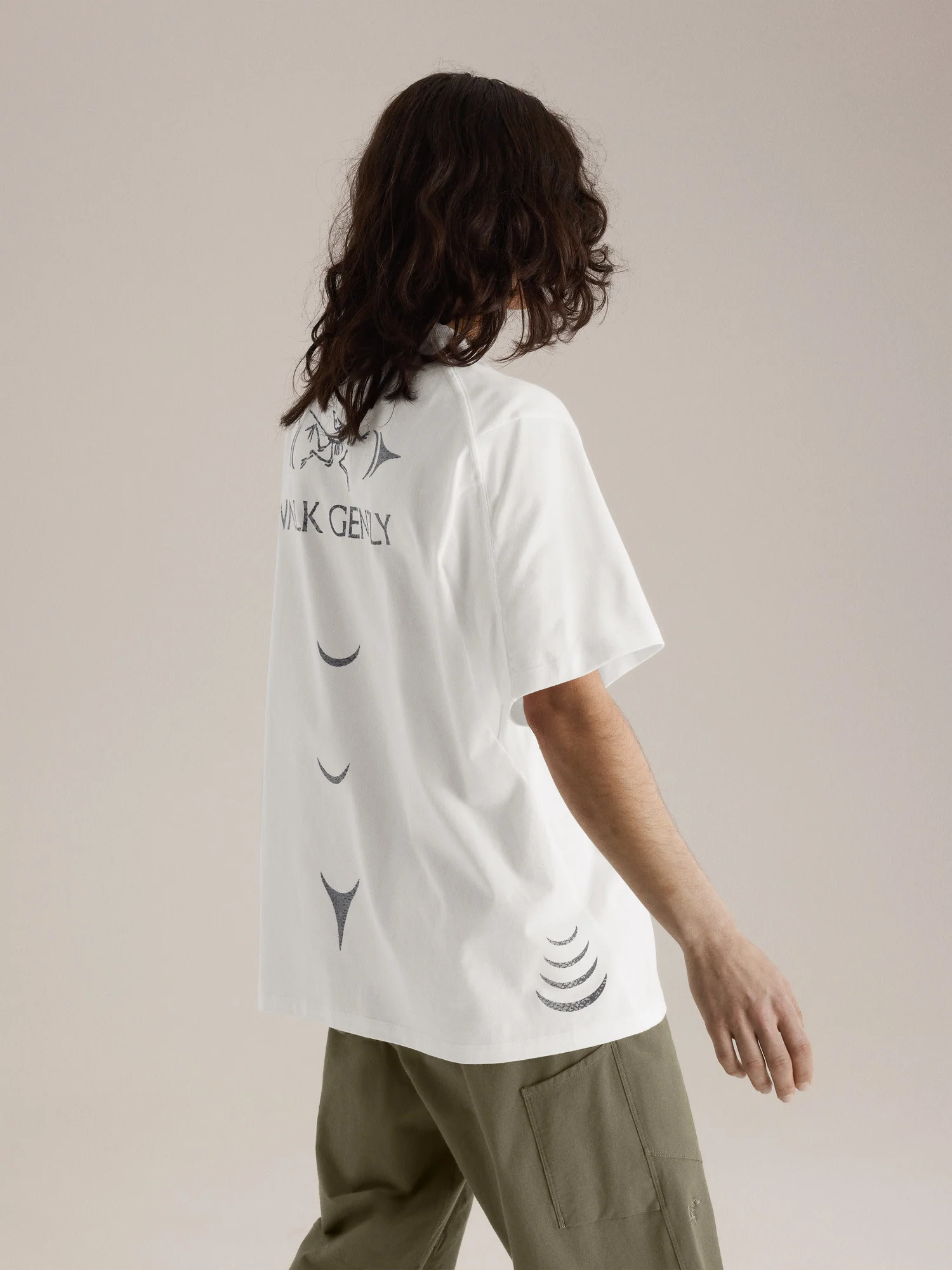 Walk Gently Cotton Salmon Skin Shirt SS Men's - Image 4